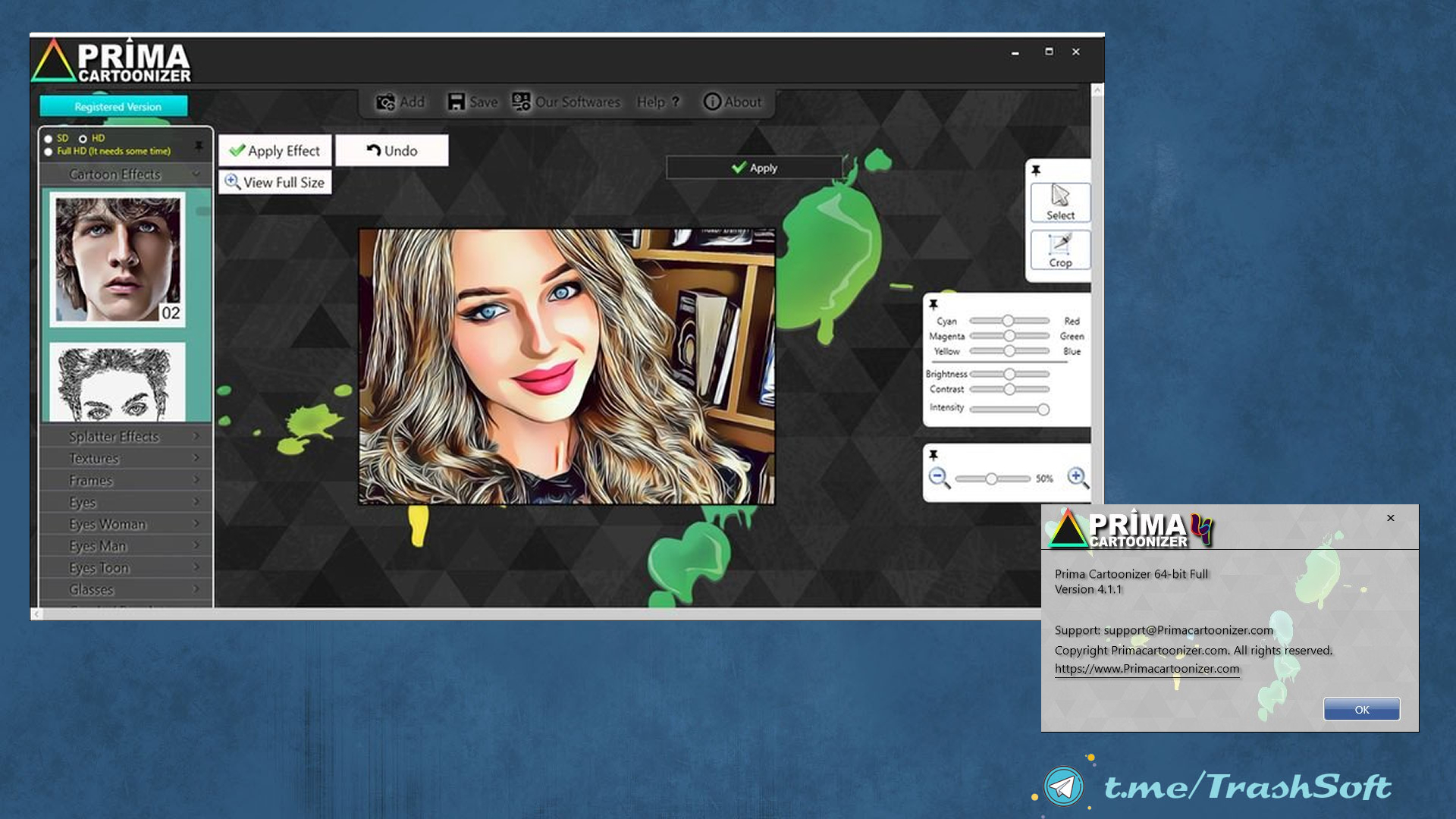 Телеграмм треш. Prima Cartoonizer описание. Trashsoft. Video Cartoonizer desktop software coupon.