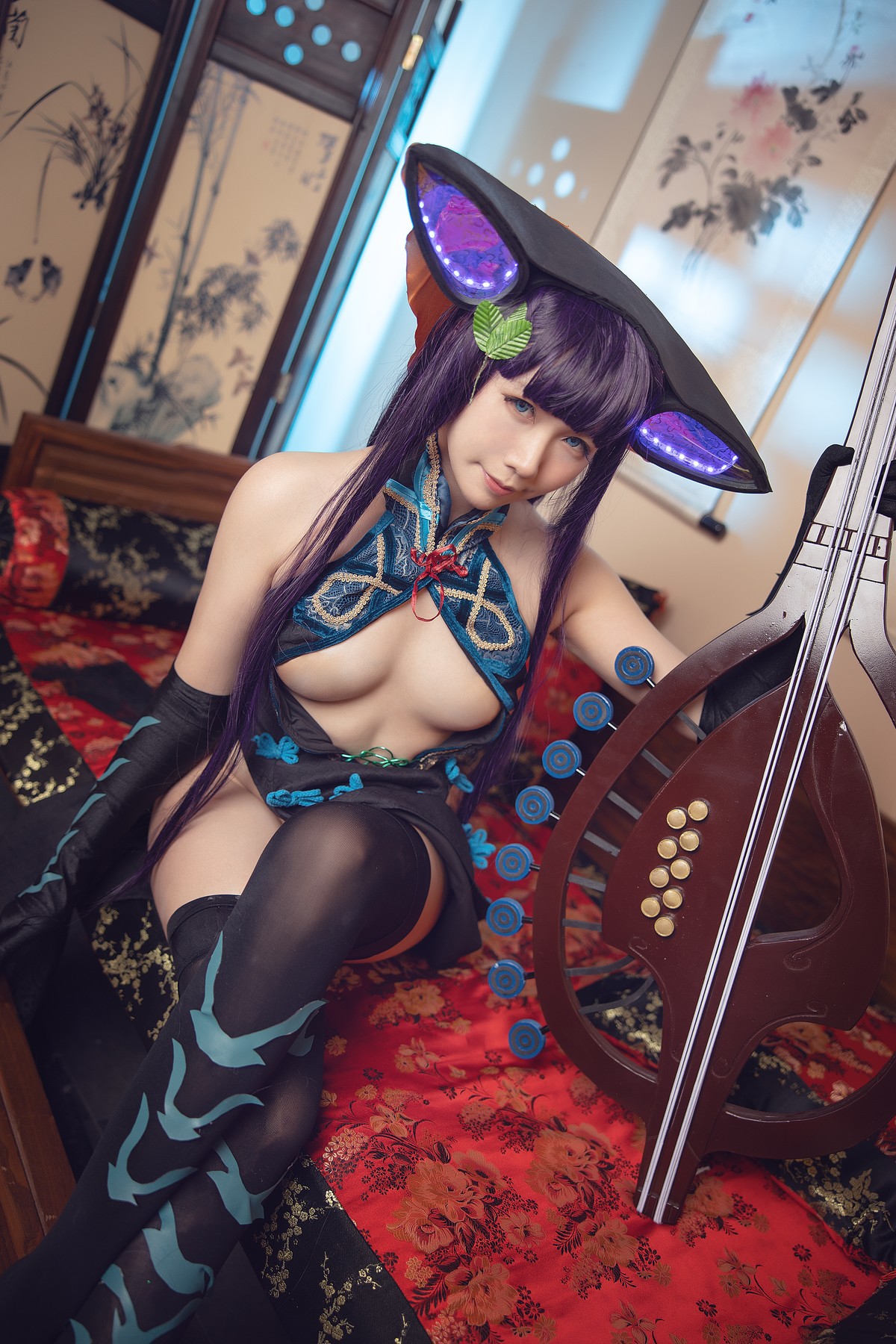 Cosplay 麻花麻花酱 杨玉环满破+二破 17