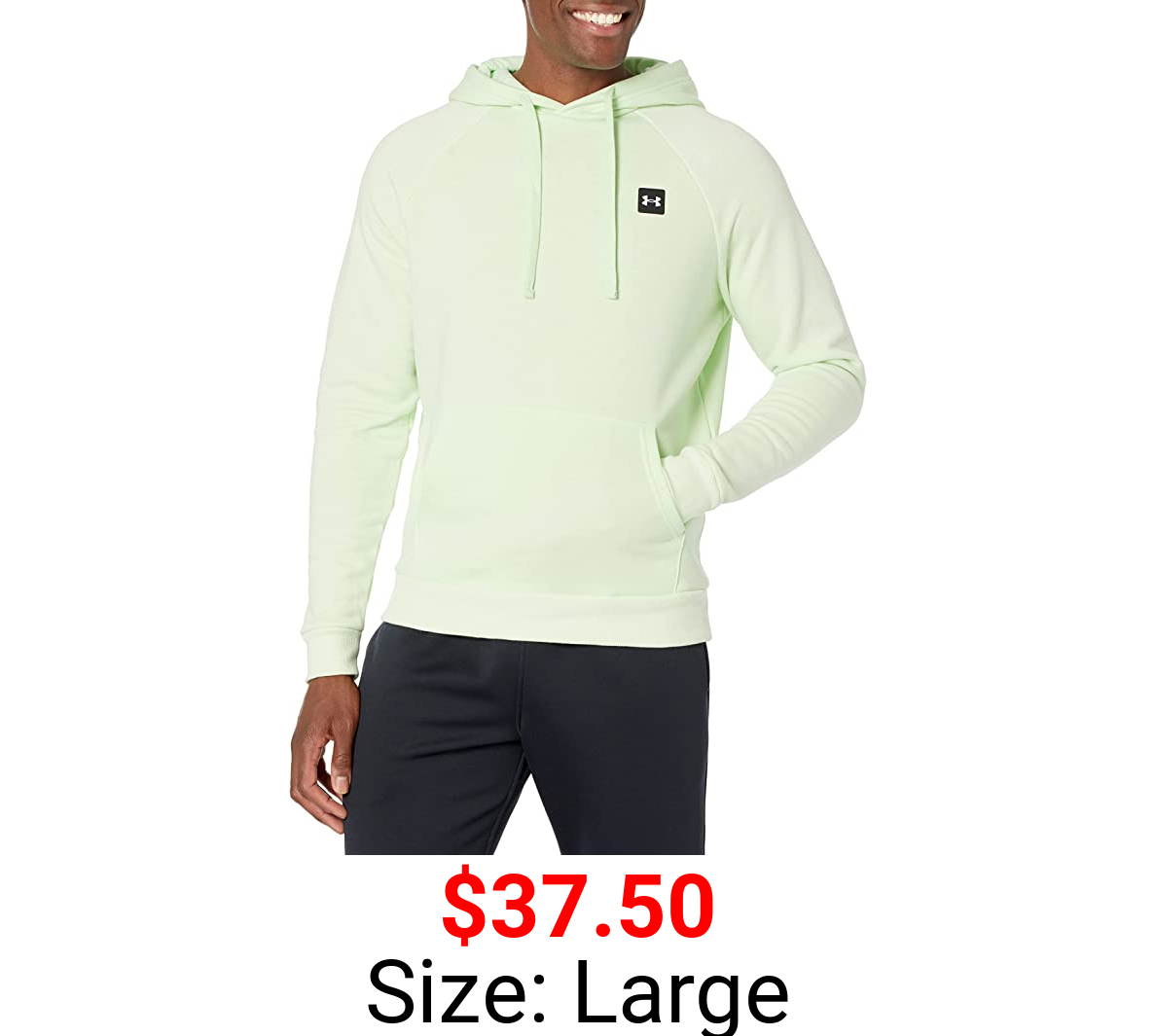 Under Armour Men’s Rival Fleece Fitted Hoodie