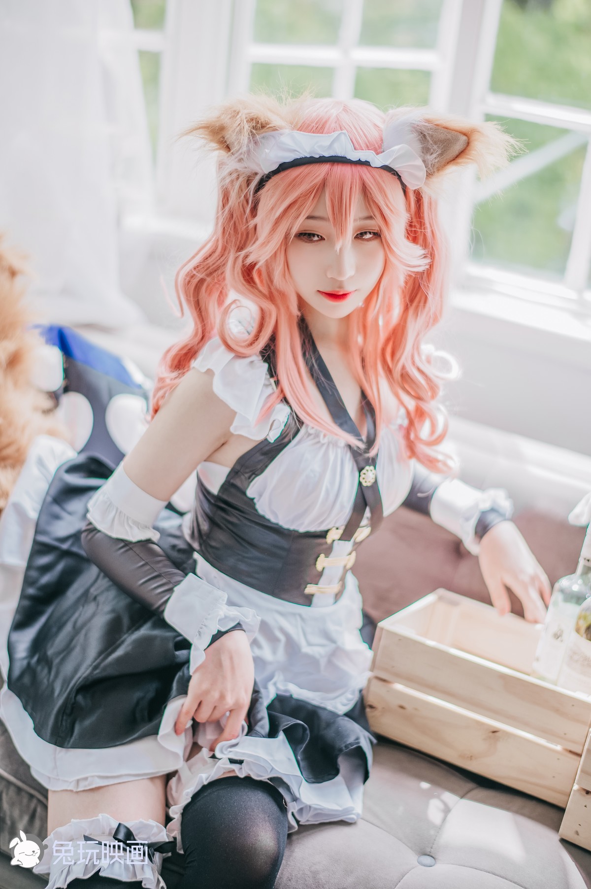 Cosplay 兔玩映画 女仆玉藻前 10