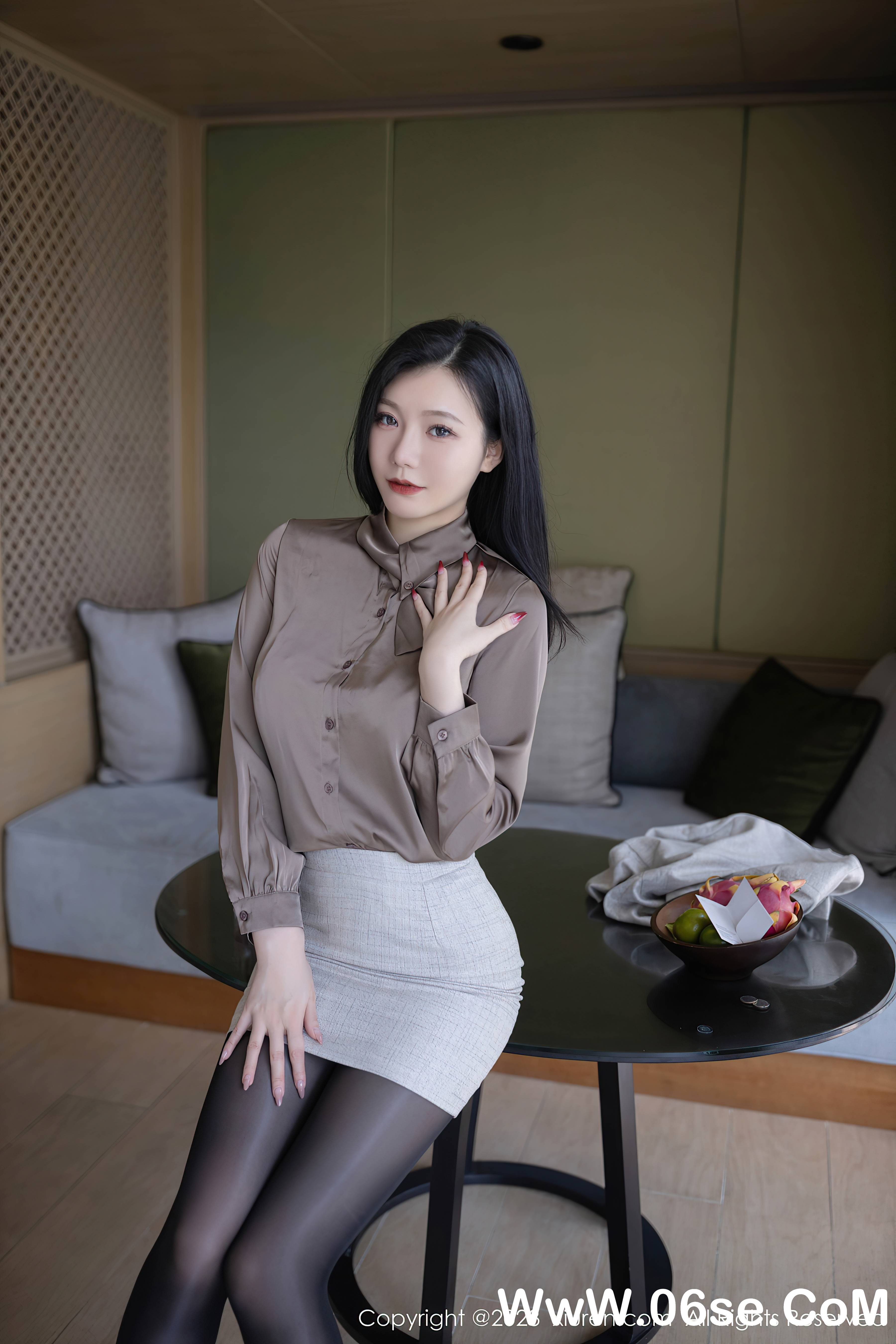 图片[19]-[XiuRen秀人网] 2023.06.20 NO.6951 安然anran-六色网