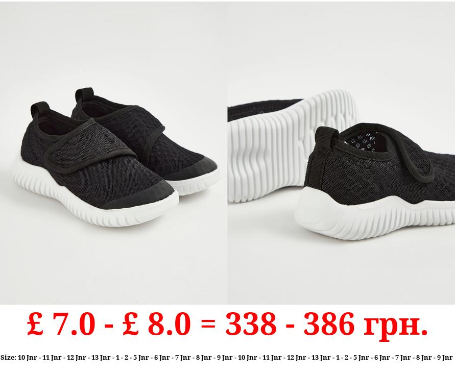 Black Sporty Aqua Shoes