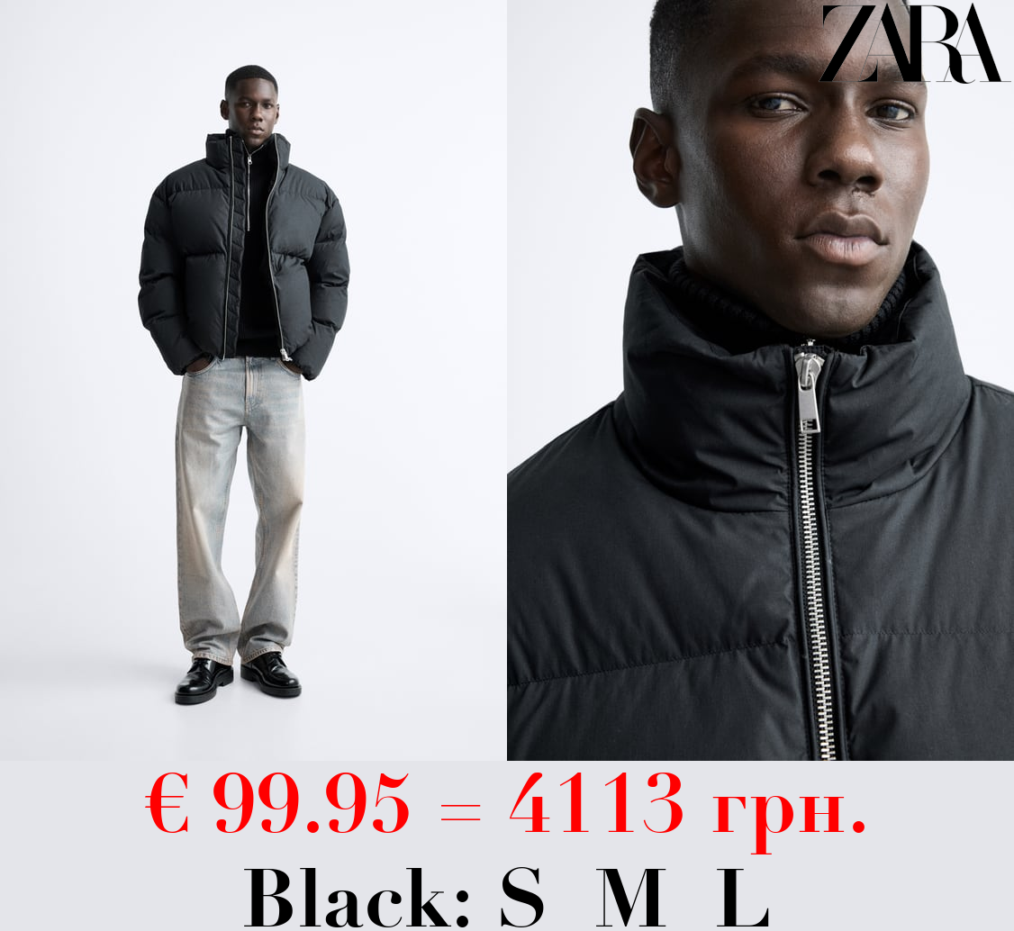 WATER-REPELLENT DOWN PUFFER JACKET