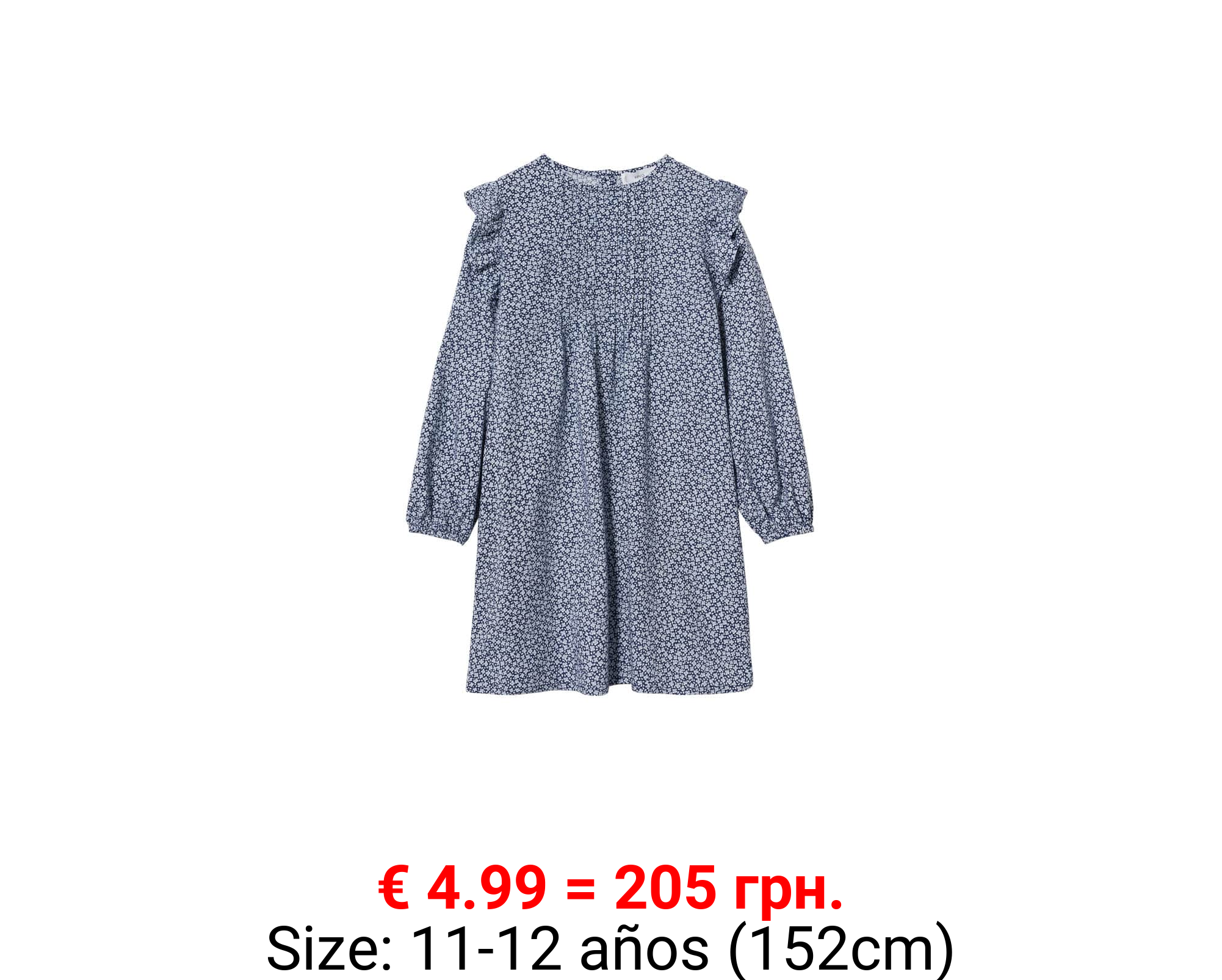 Vestido estampado floral