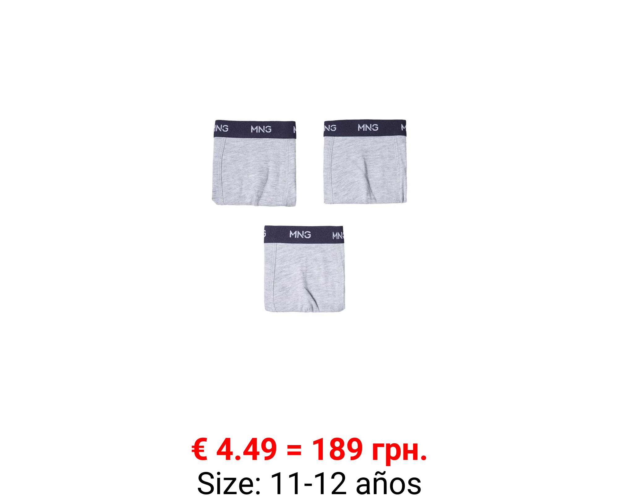 Pack 3 bóxers combinados