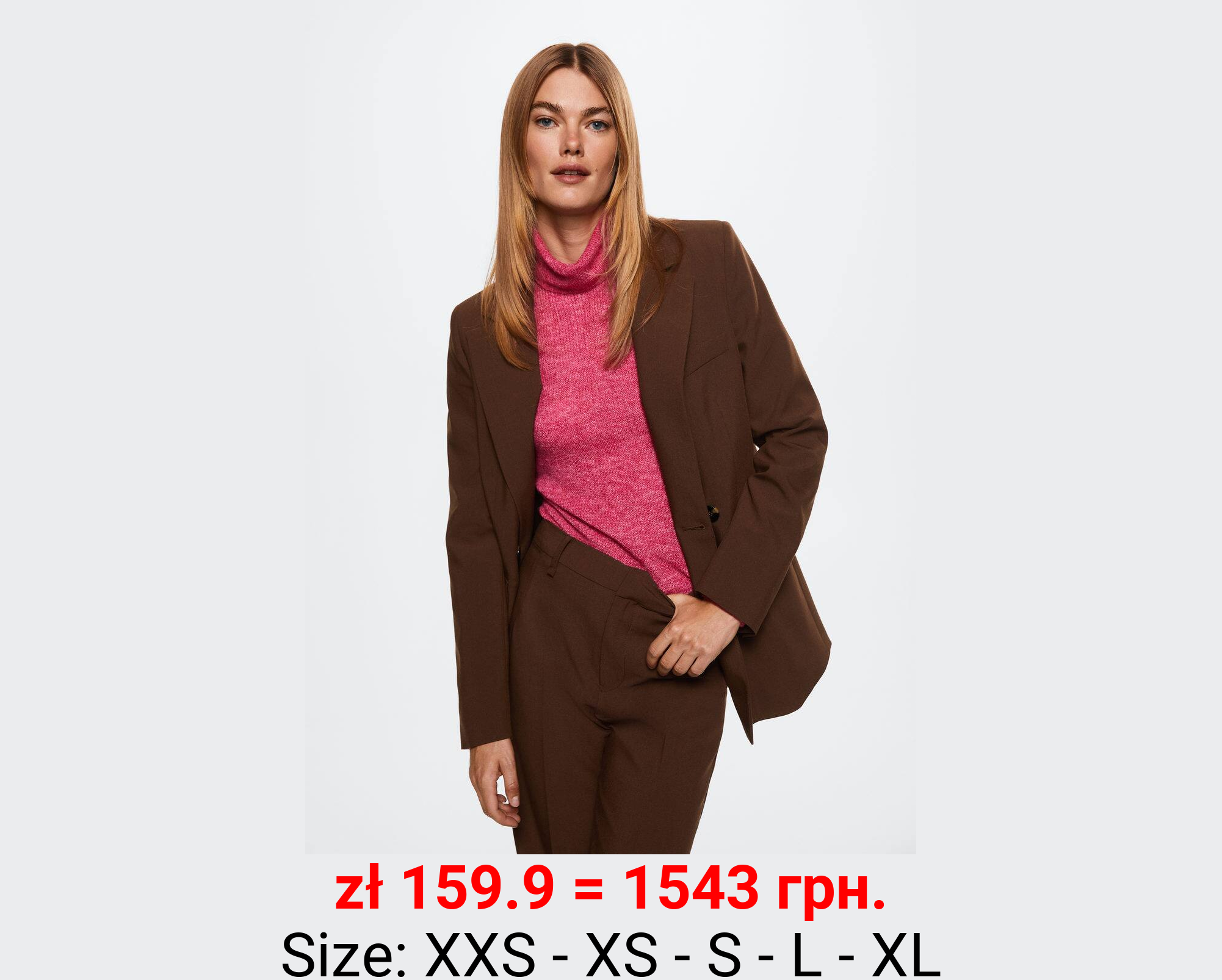 Americana doble botonadura