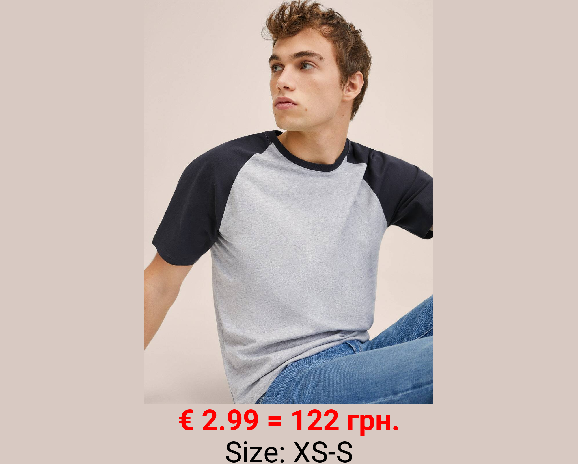 Camiseta estampada algodón