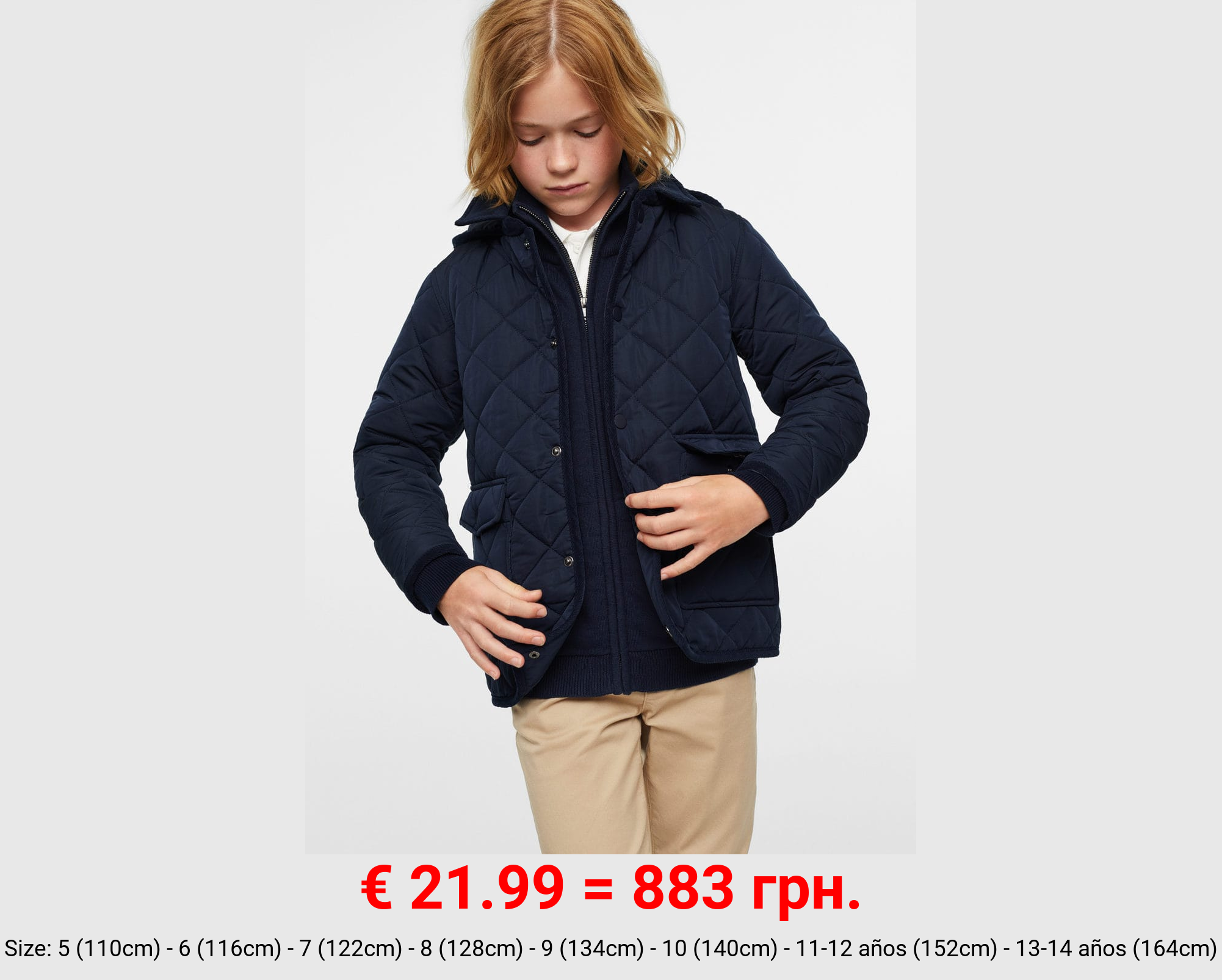 Anorak acolchado rombos