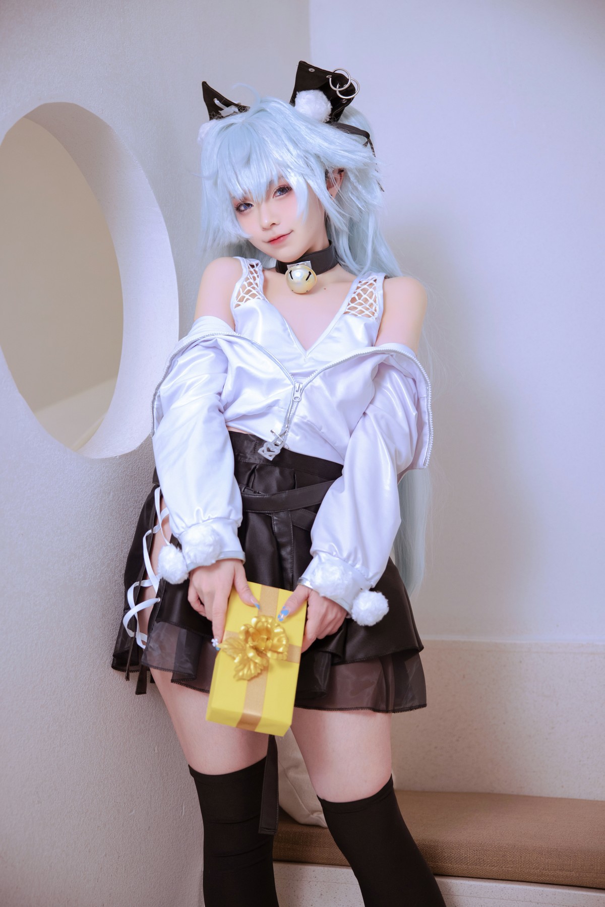 Cosplay G44不会受伤 芙洛伦白情 5
