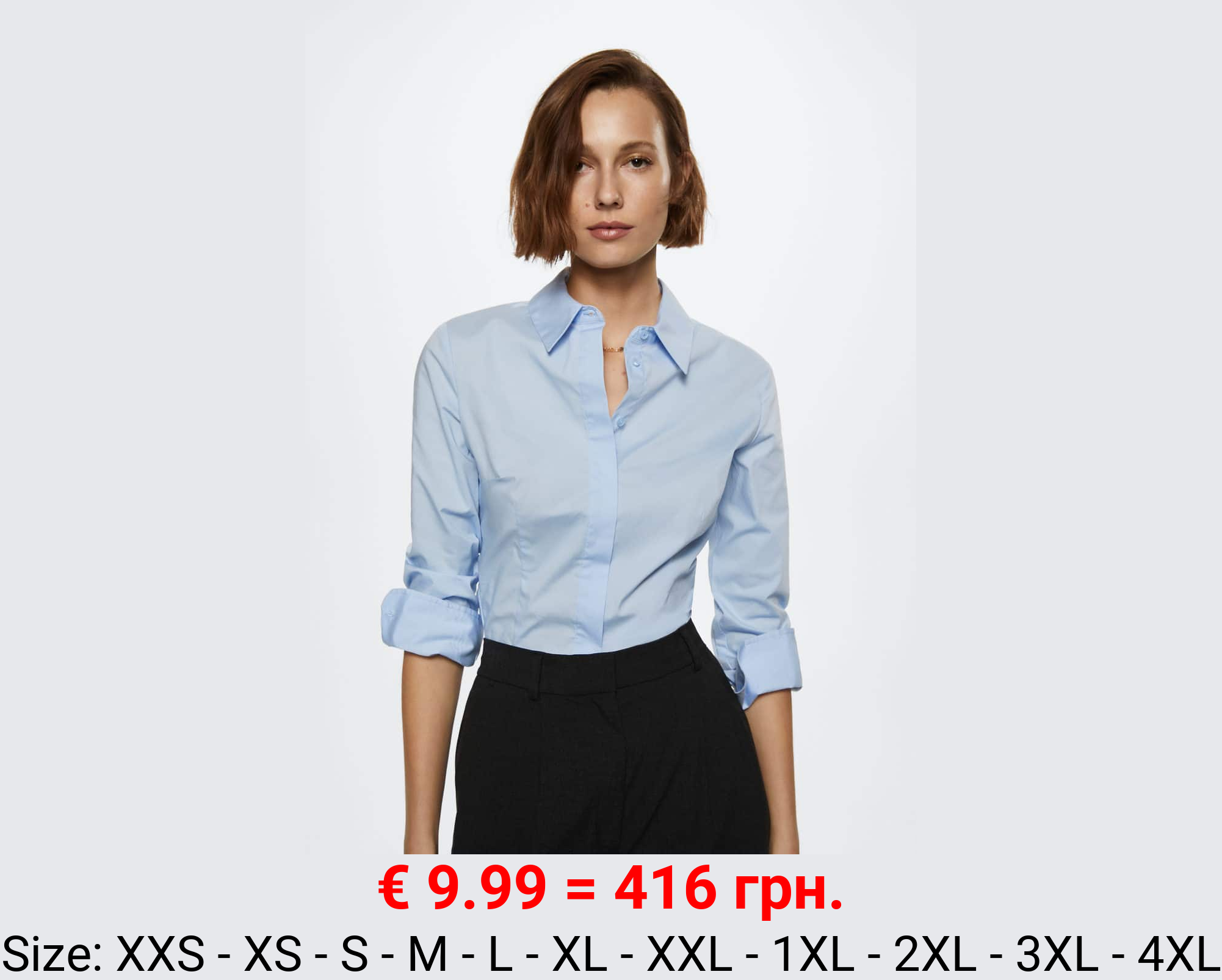 Camisa básica algodón