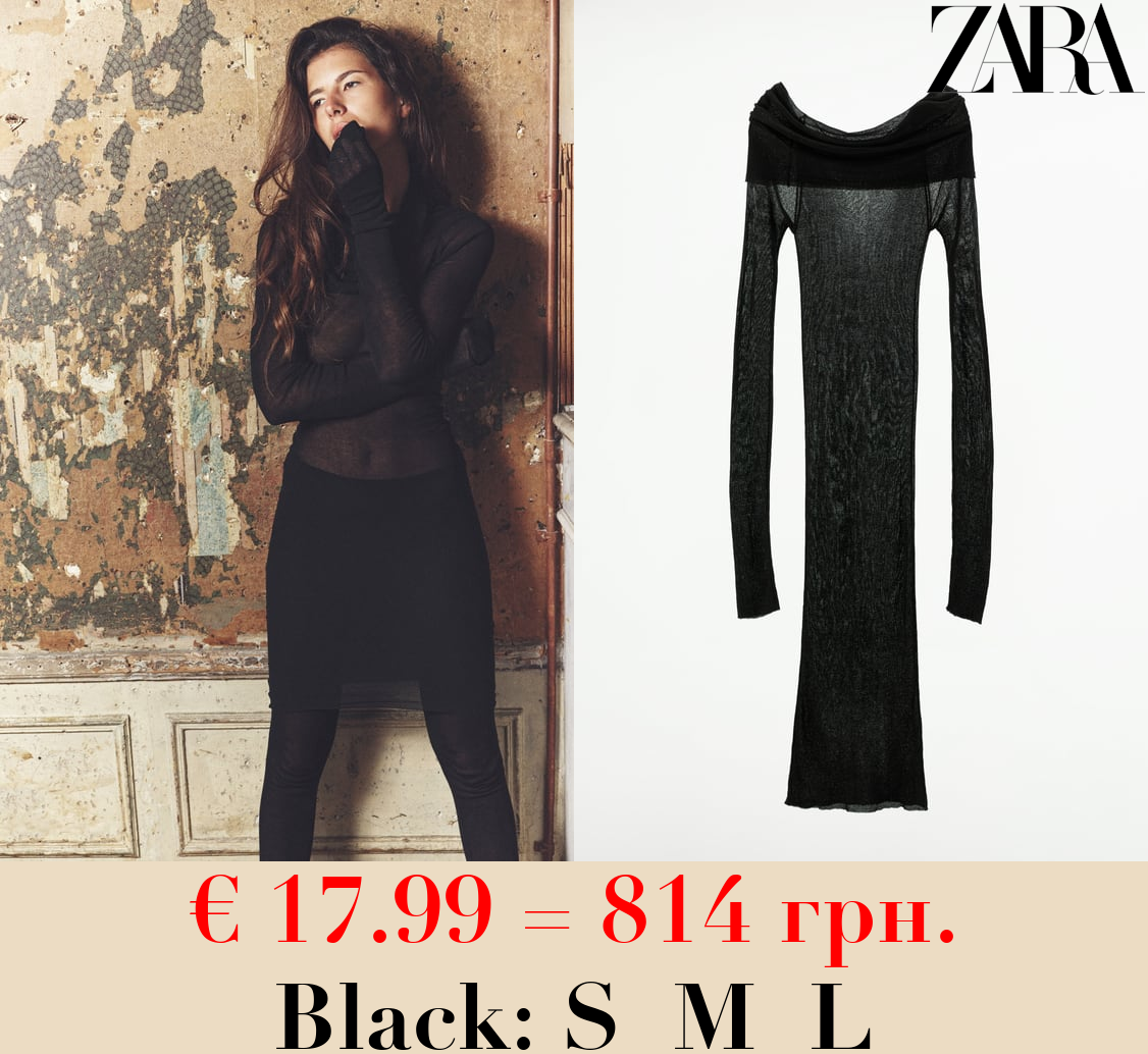 OFF-THE-SHOULDER MIDI DRESS