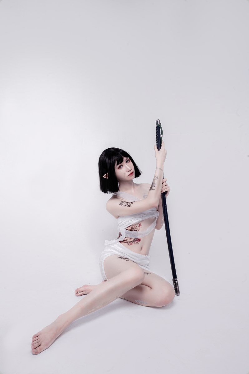 [Cos]阮邑Fairy - 绑带和武士[41P] 33