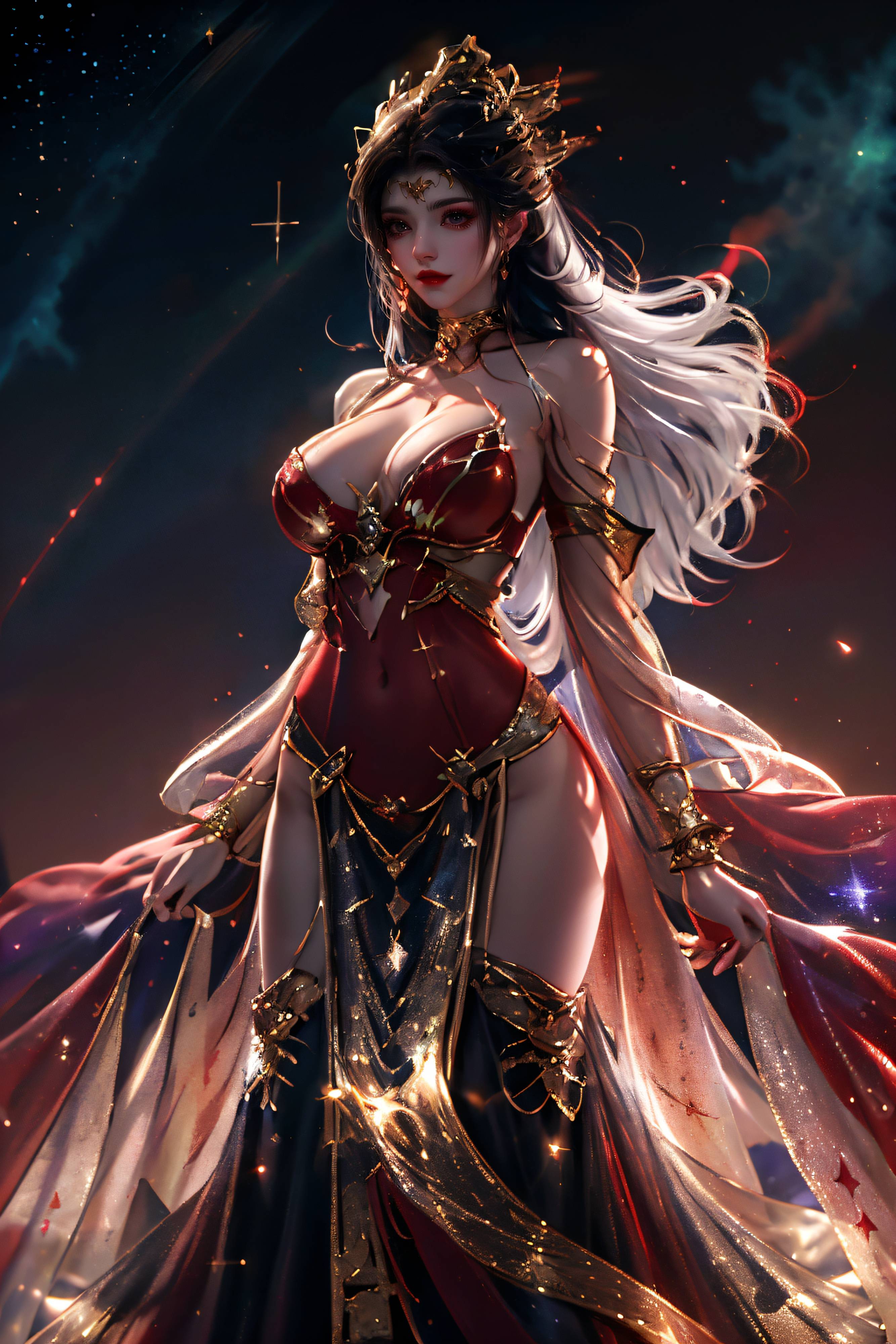 图片[12]-斗破苍穹-美杜莎 飘逸长发-六色网