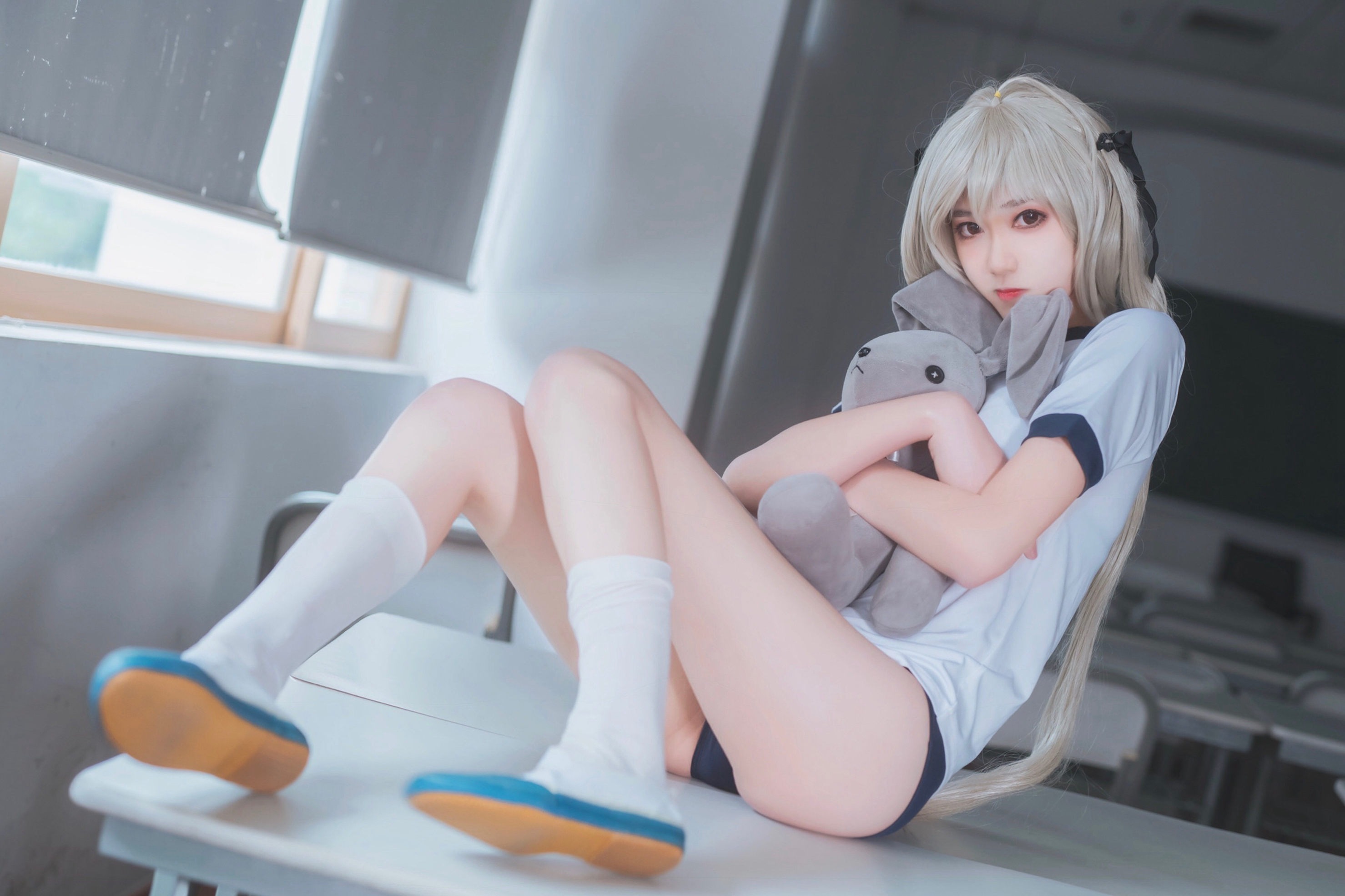 南桃Momoko - 春日野穹体操服 28P 13