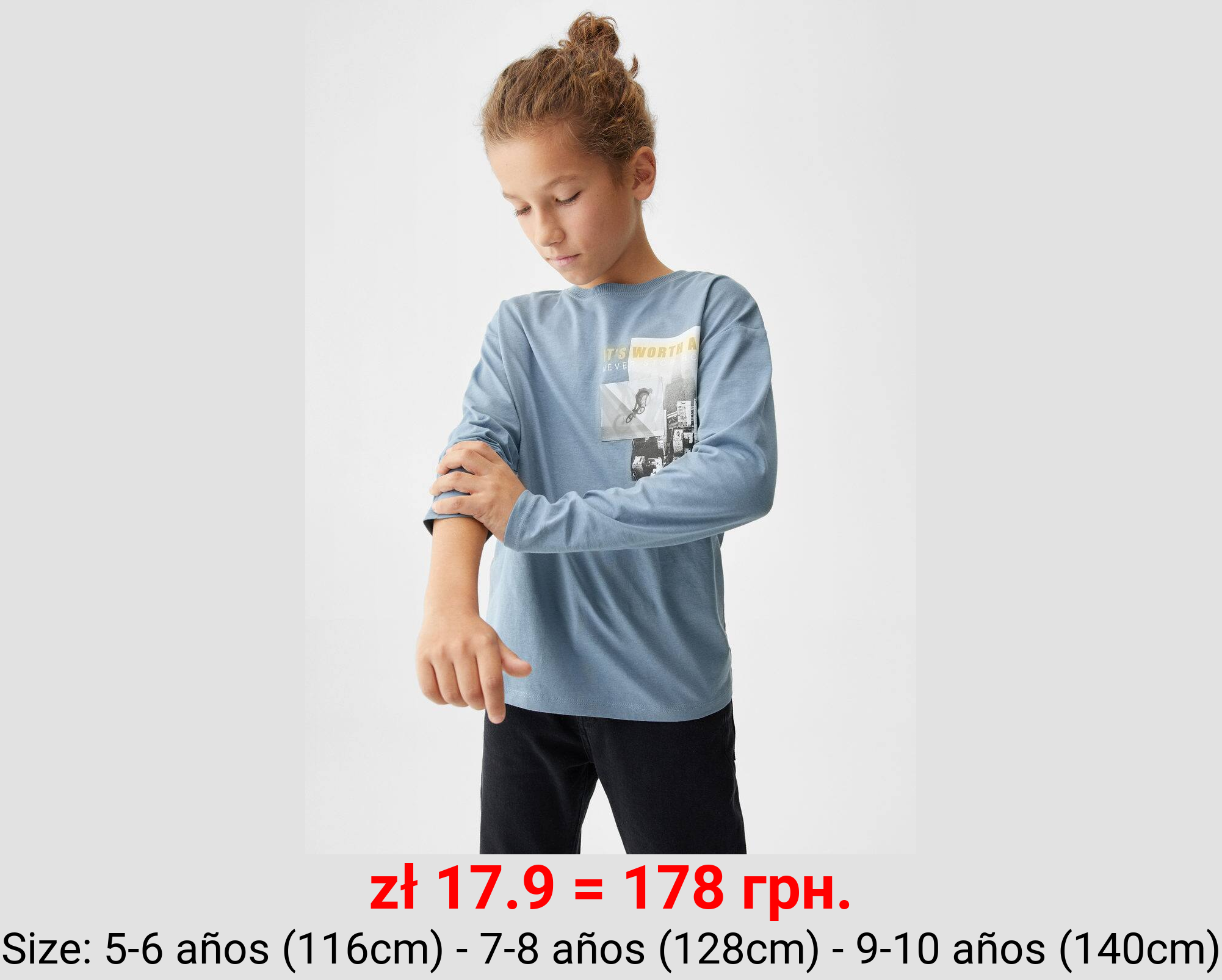 Camiseta manga larga lenticular