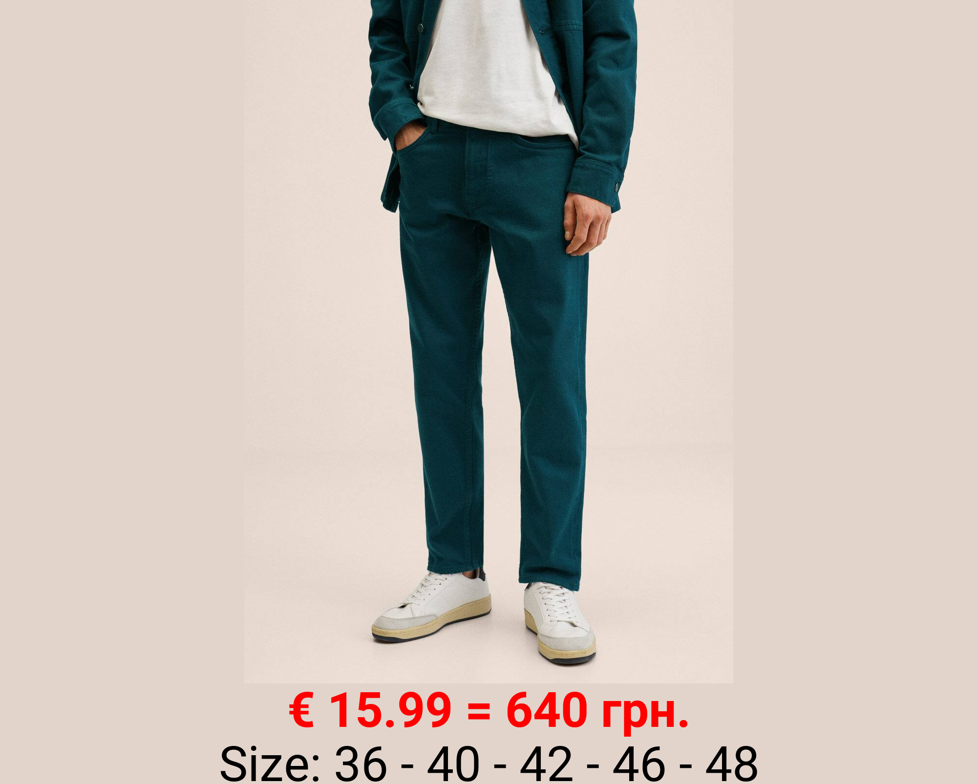 Vaqueros ben tapered cropped