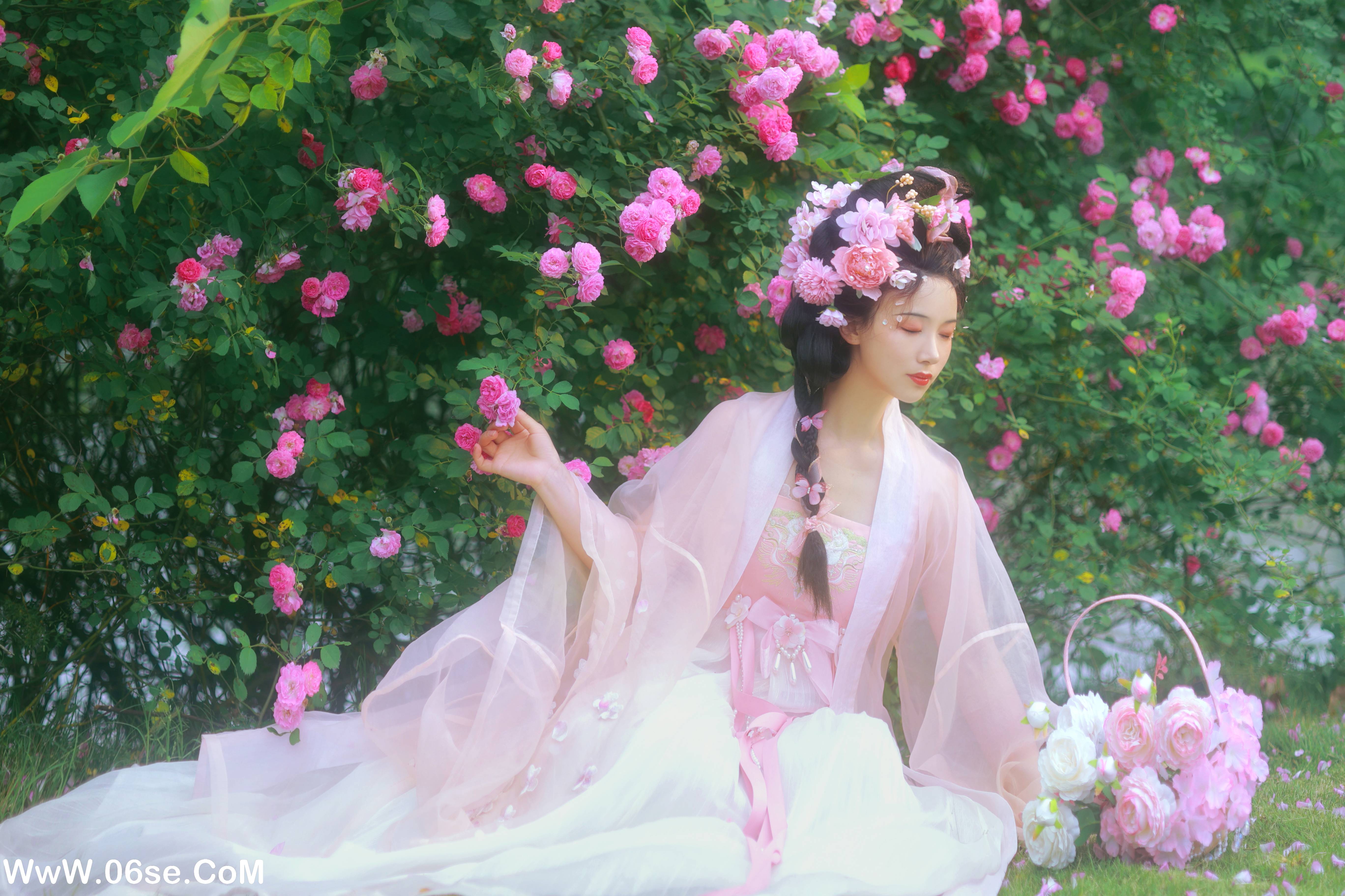 图片[29]-[YITUYU艺图语]2022.06.18 蔷薇花神 笑笑[35P-303.54MB]-六色网