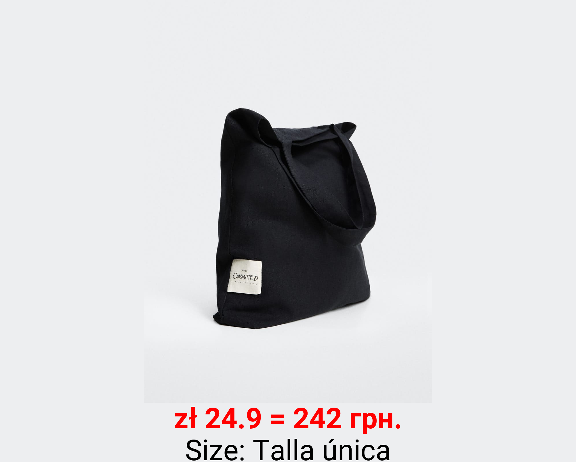 Bolso shopper algodón