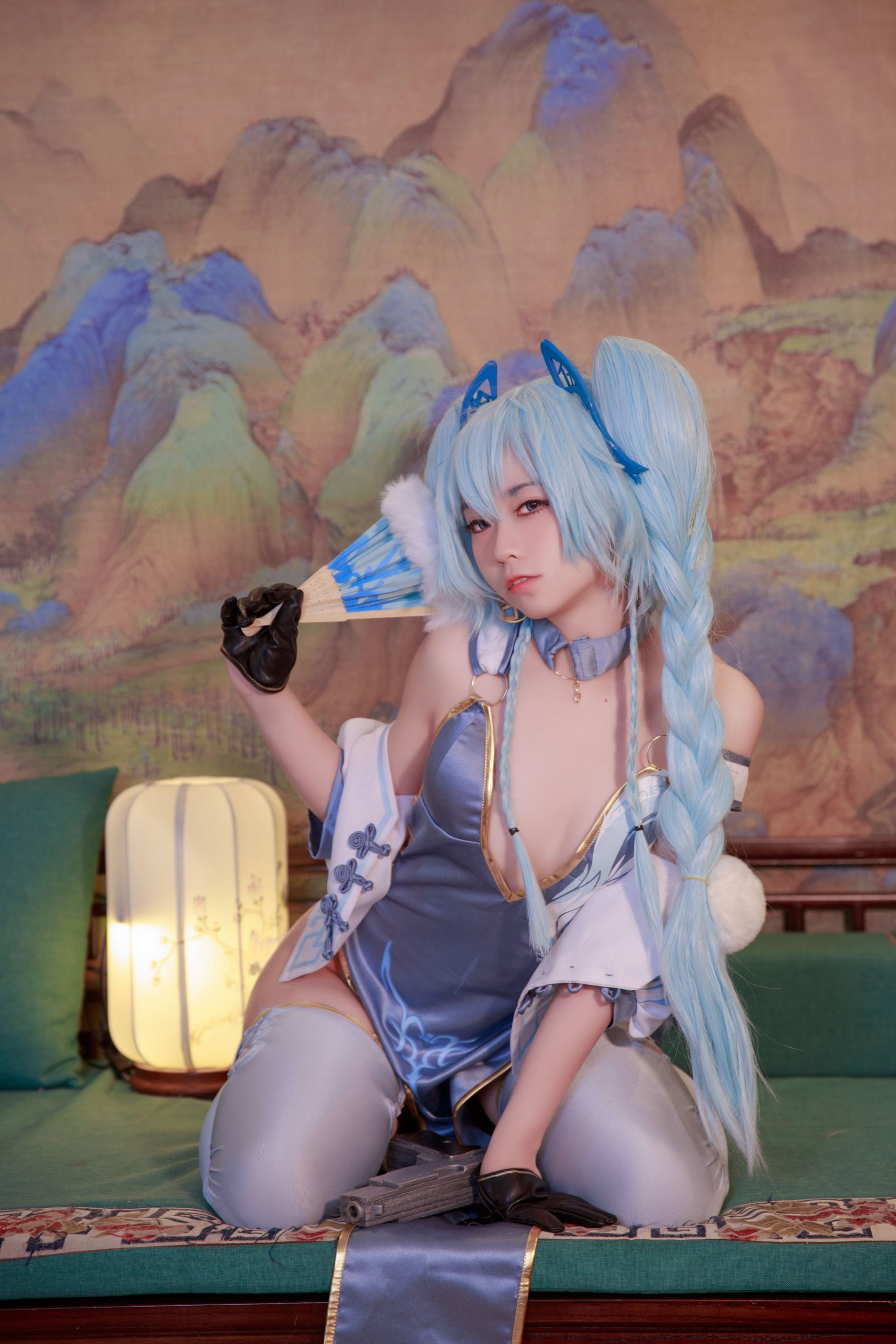 G44不会受伤-pa15旗袍 翠雀媚 [20P] 17
