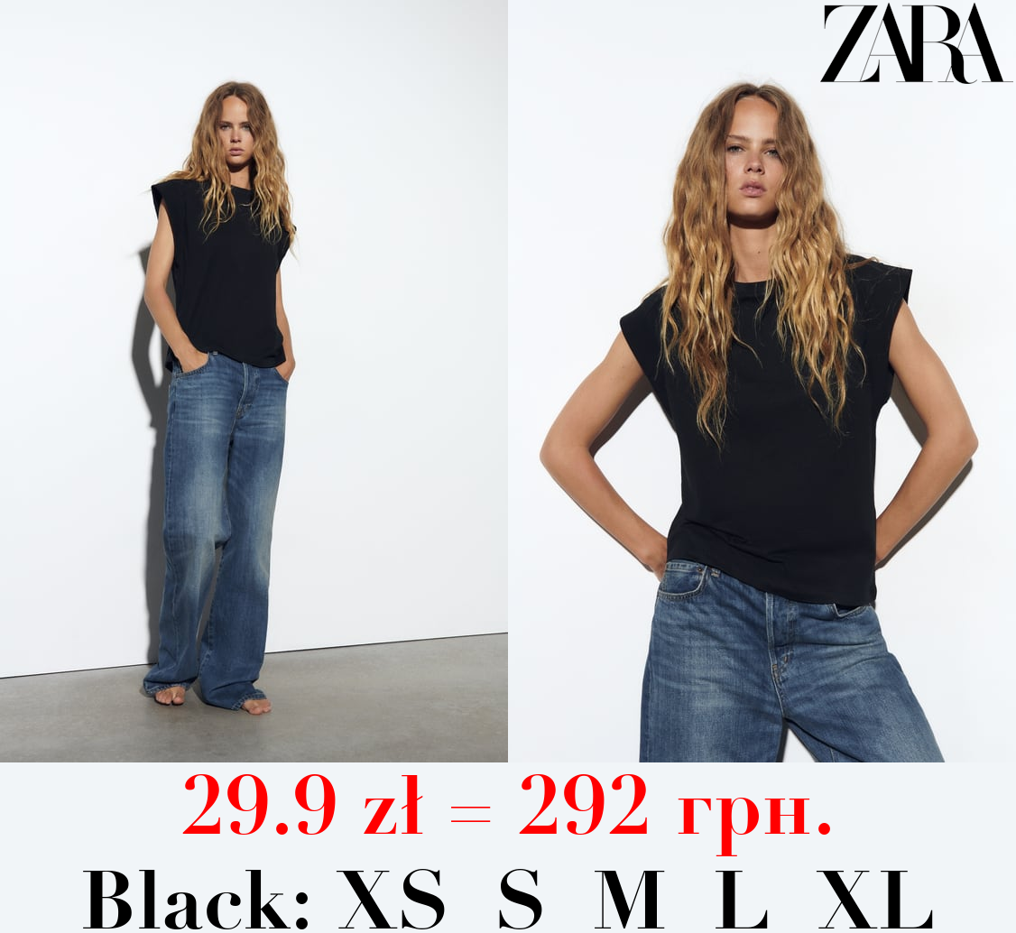 RIBBED COTTON T-SHIRT