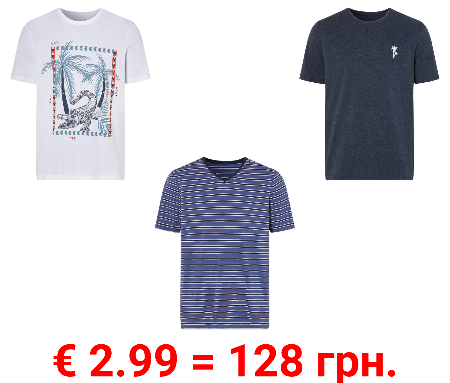 LIVERGY® Herren Schlafshirt, ideal zum Kombinieren