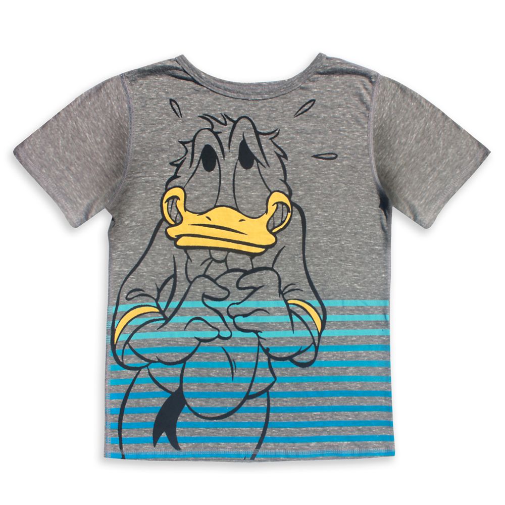 Donald Duck Striped T-Shirt for Kids – Sensory Friendly 
