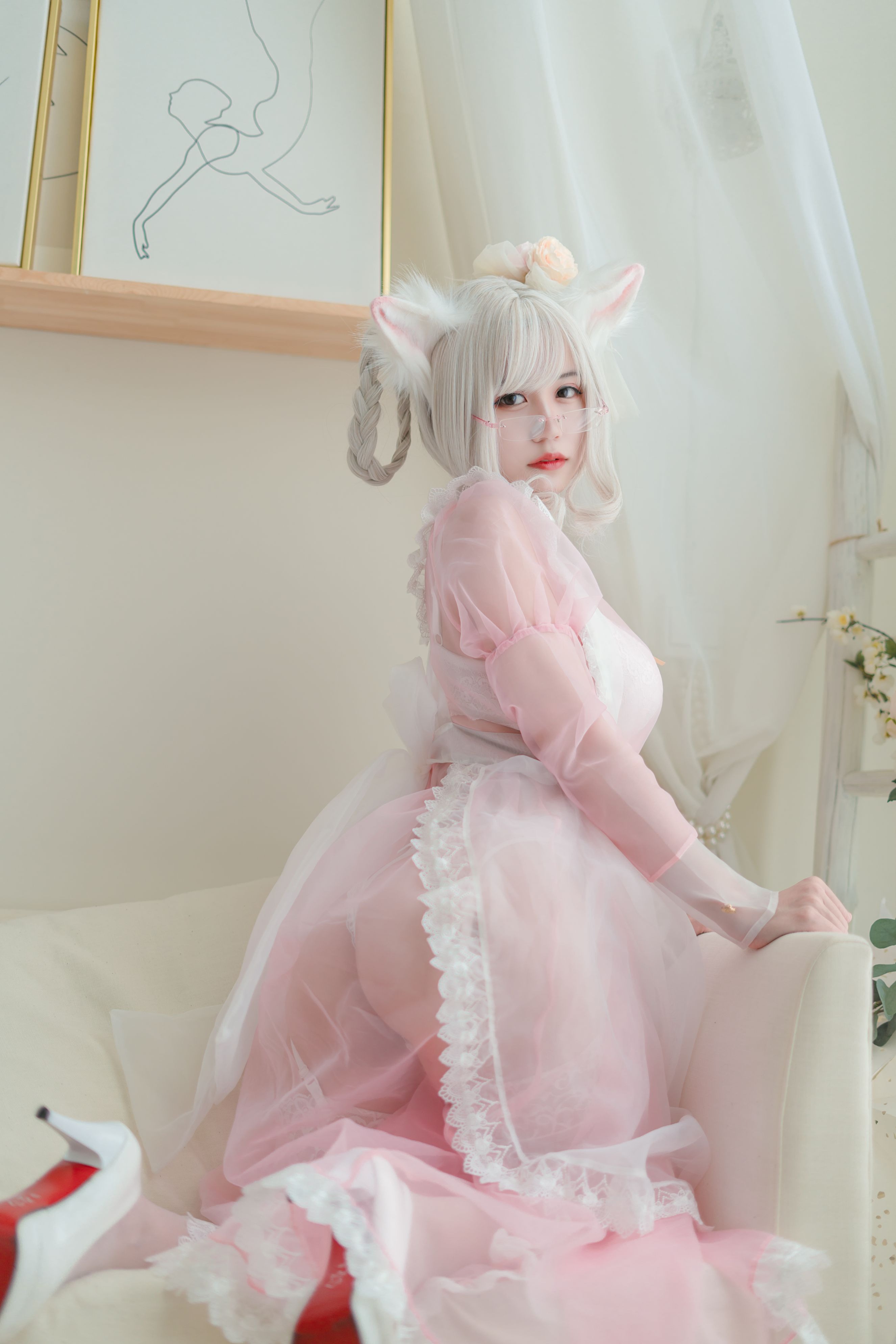 小仓千代w-透明女仆粉色[24P] 18