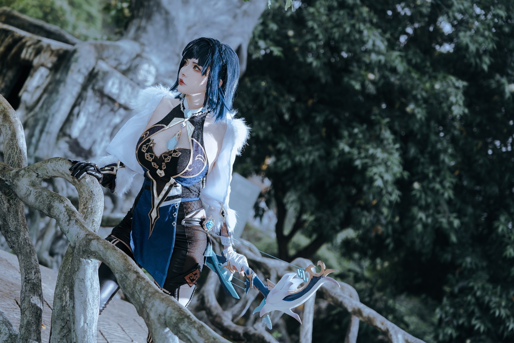 Cosplay 夏小秋秋秋 夜兰 29