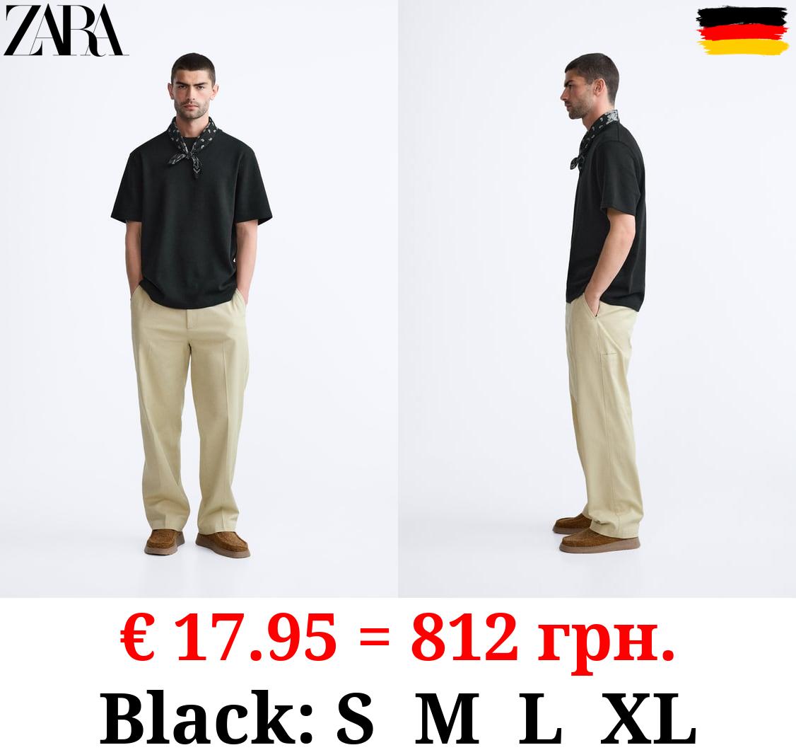 TEXTURED JACQUARD T-SHIRT