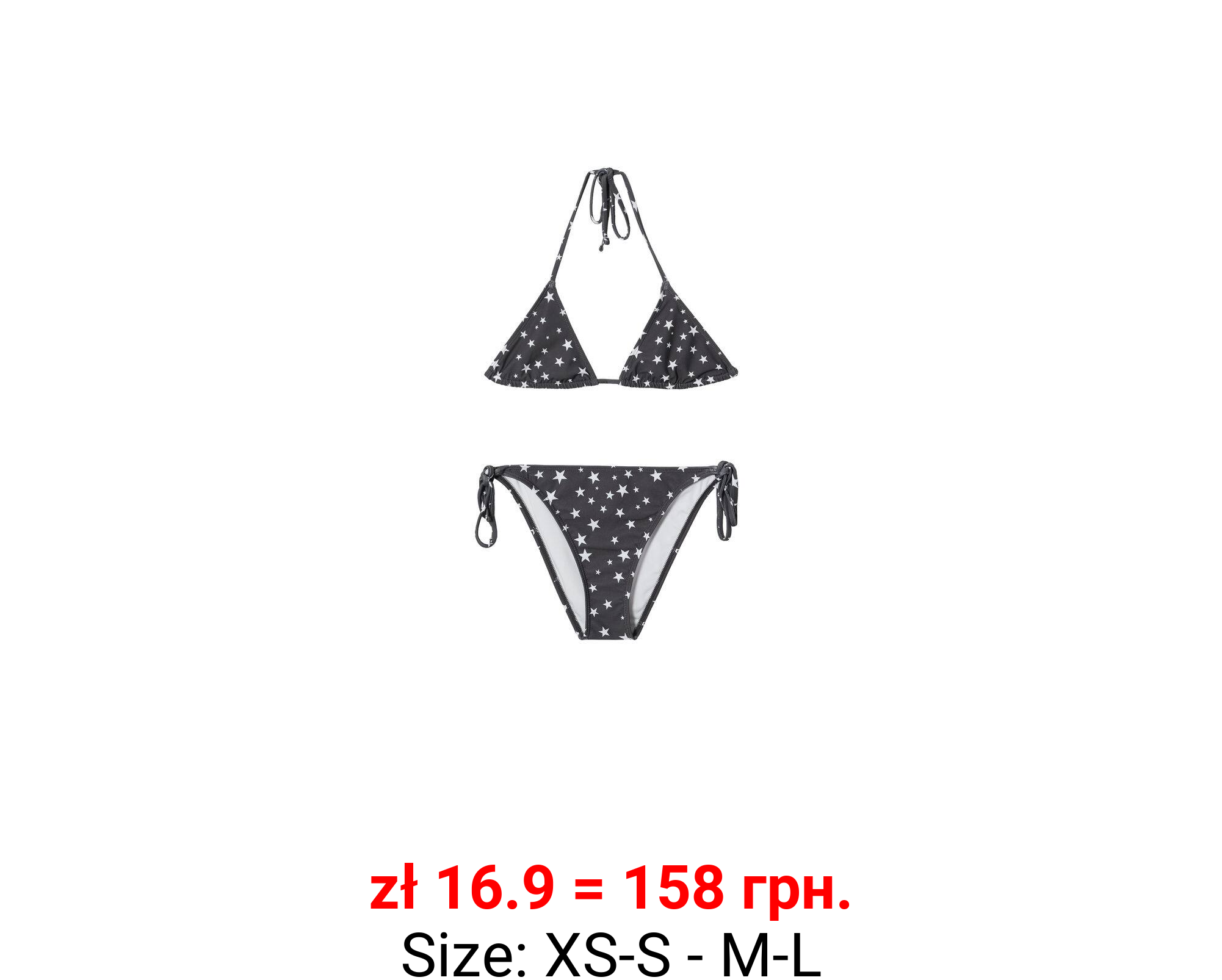 Bikini estampado estrellas