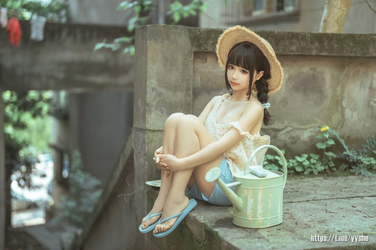 蠢沫沫 - 乡下妹妹 SSR级 [125P] 56