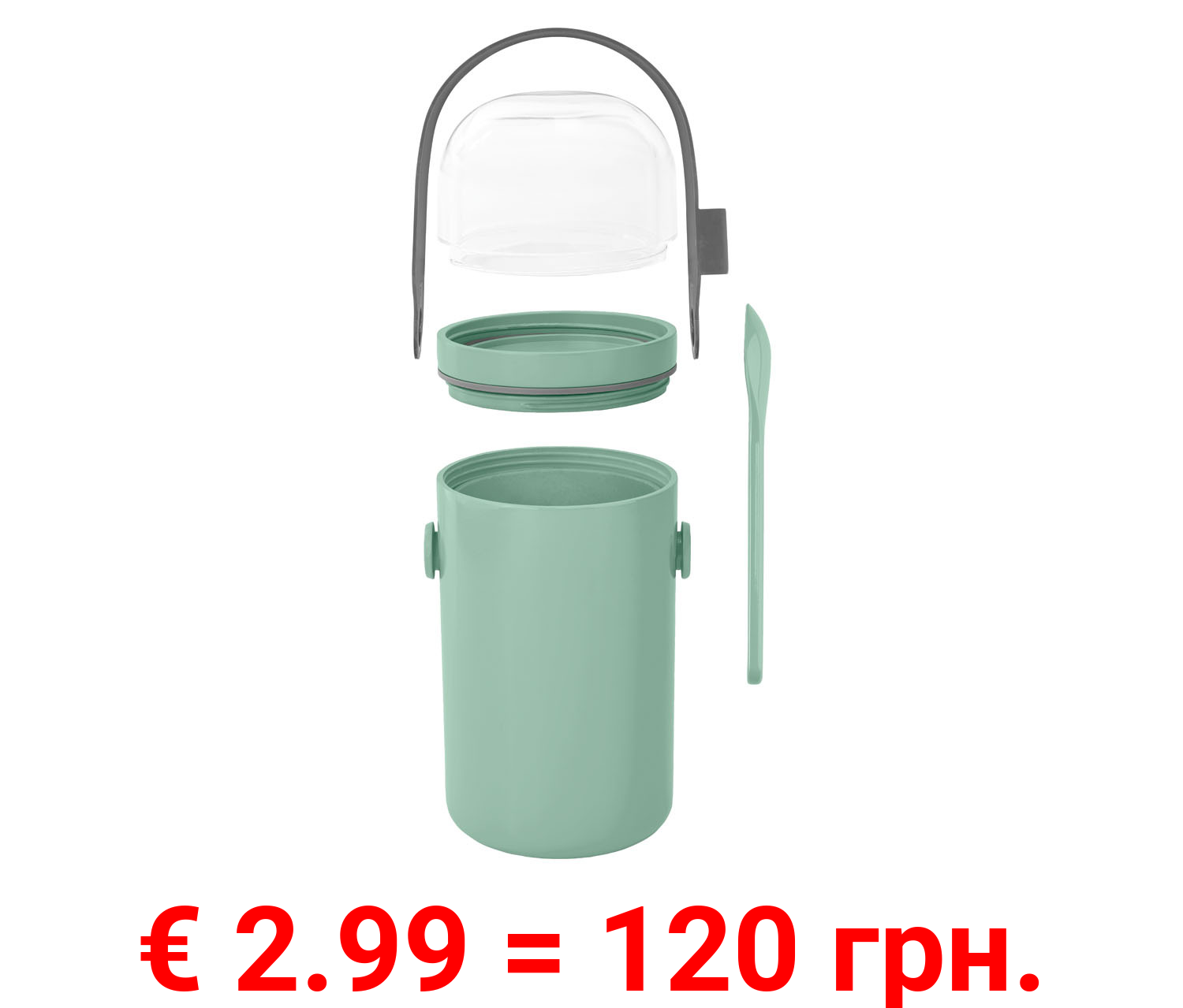 ERNESTO® To-Go-Boxen, mit Trageriemen