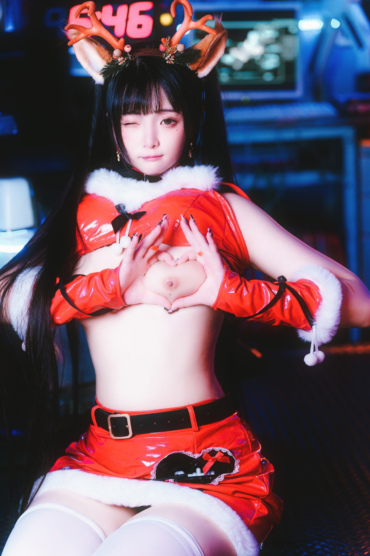 Cosplay 落落Raku Dear Deer ☆ 43