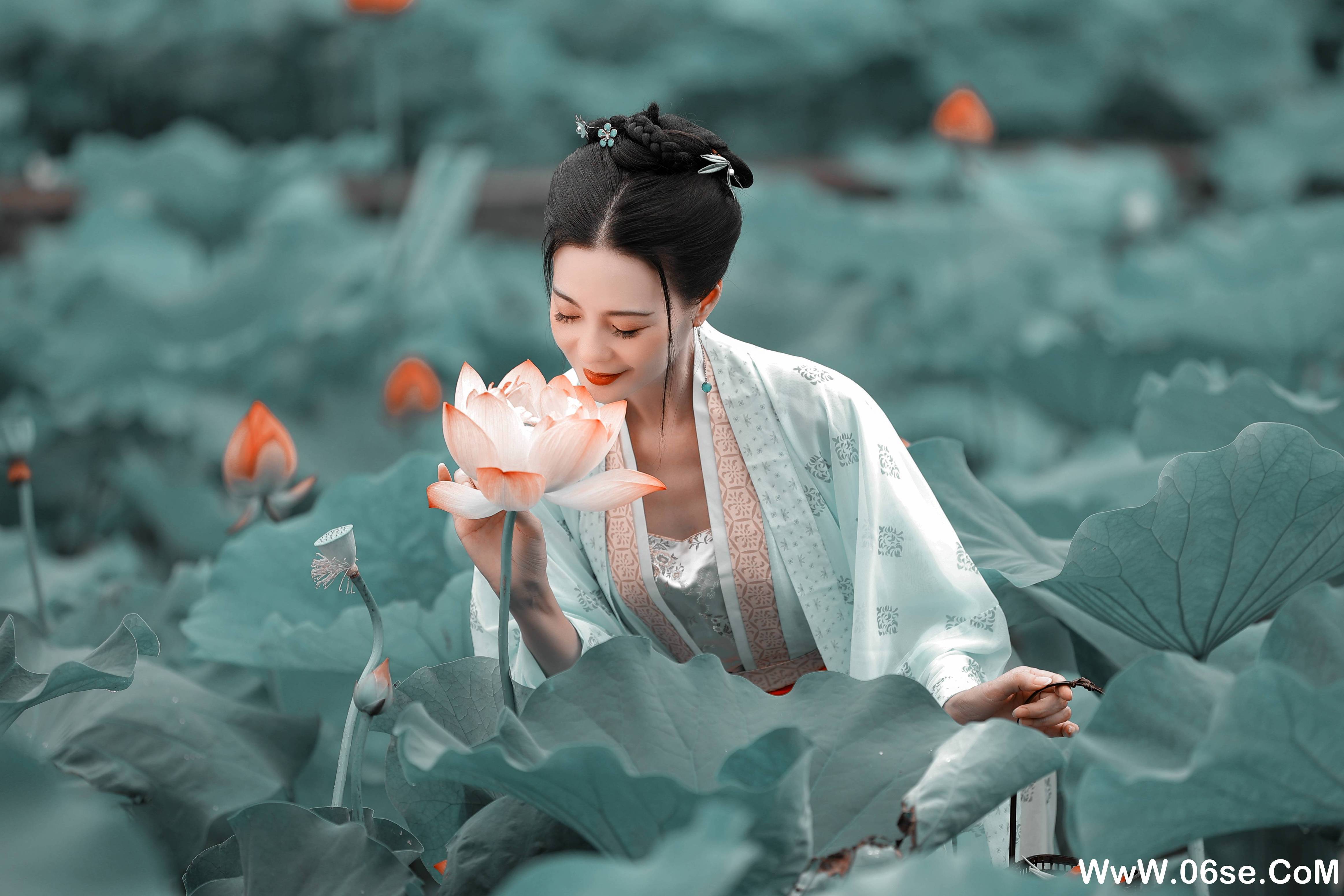 图片[22]-[YITUYU艺图语]2021.08.16 采莲曲 莲[30+1P／280MB]-六色网