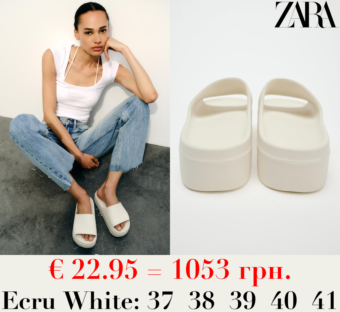 FLATFORM SPORTY SANDALS