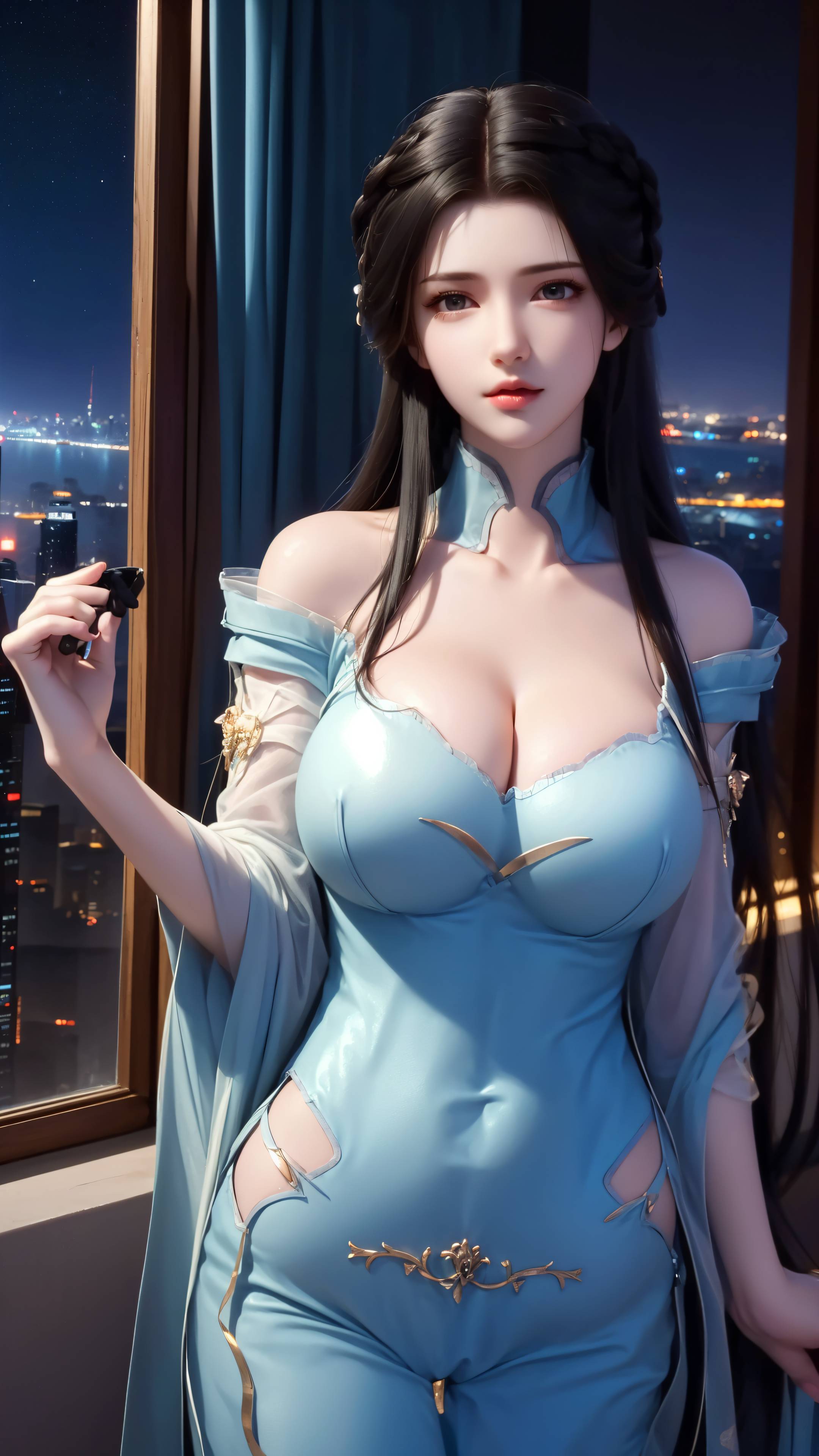 图片[42]-星辰变-姜立紧身皮衣-六色网