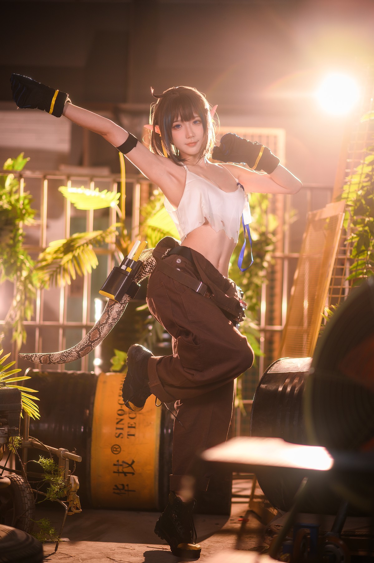 阿包也是兔娘 Cosplay 森蚺 Forest Flea 13