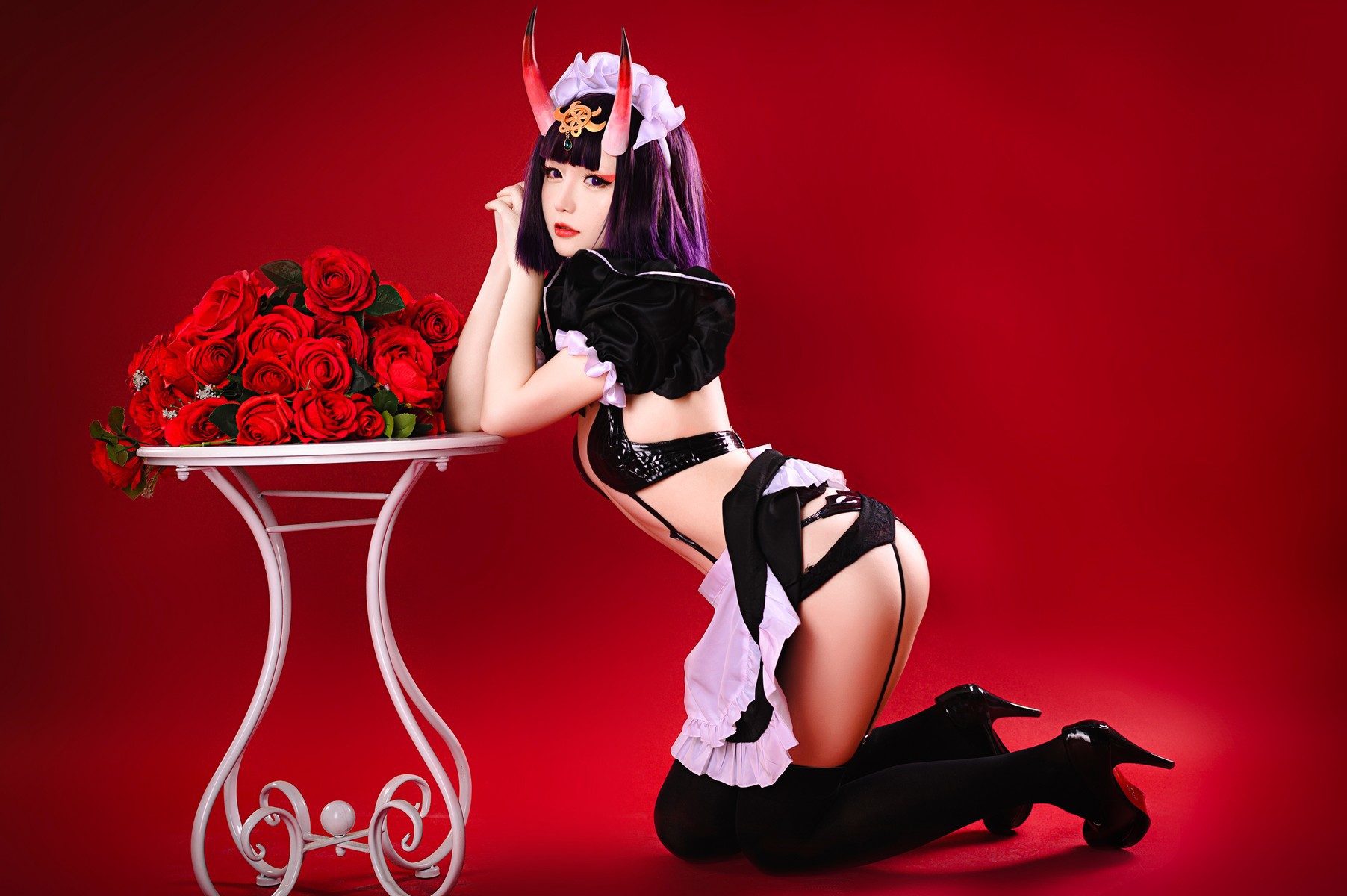 Cosplay 星之迟迟Hoshilily 酒吞原皮 24