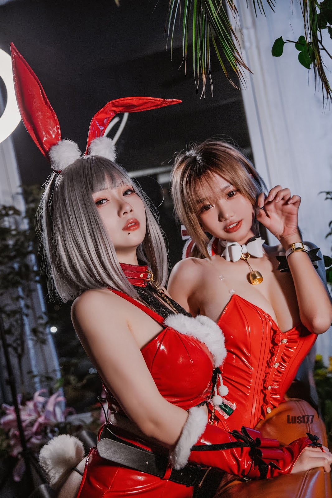 Cosplay 柒柒要乖哦 圣诞双兔 20