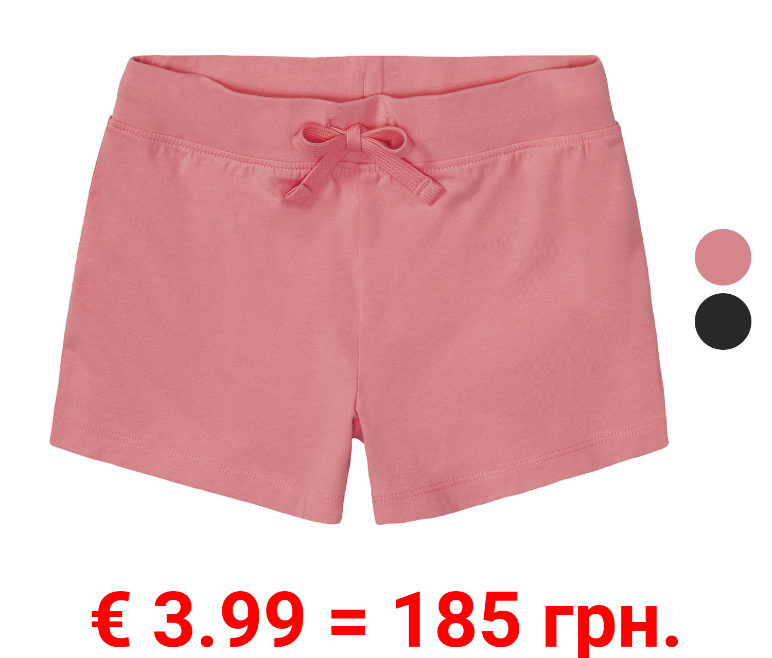pepperts!® Kinder Mädchen Shorts, mit Gummizugbund