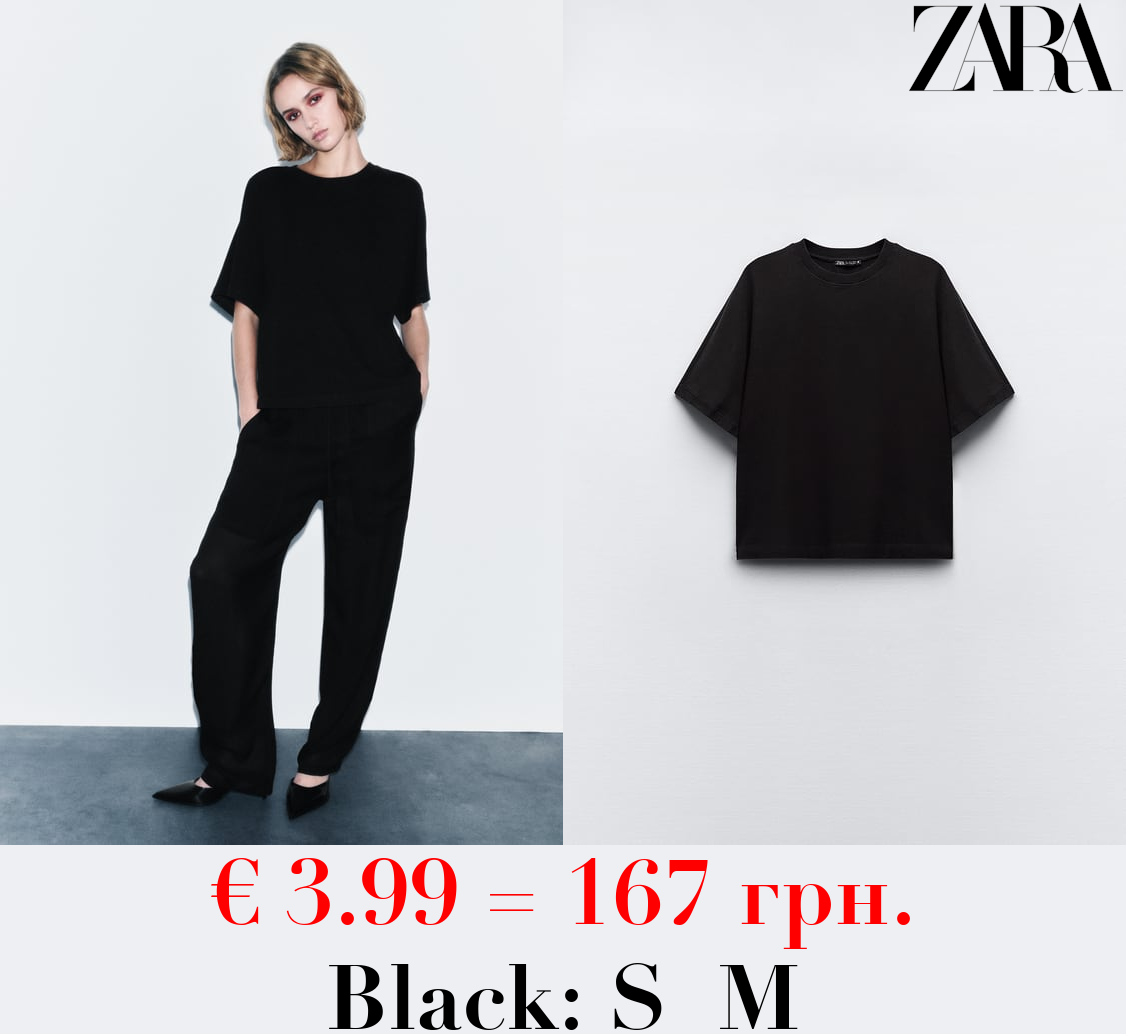 OVERSIZED WASHED T-SHIRT