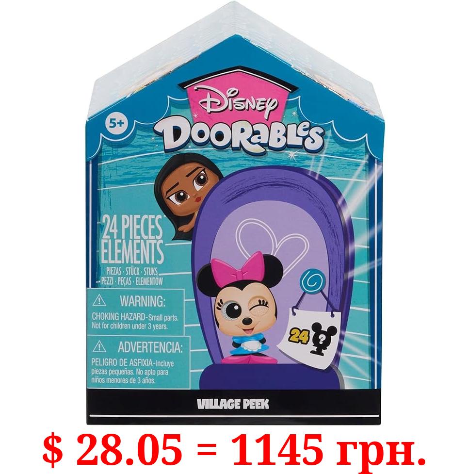 Disney Doorables Village Peek, Blind Bag Collectible Figures, Styles May Vary, Officially Licensed Kids Toys for Ages 5 Up, Amazon Exclusive