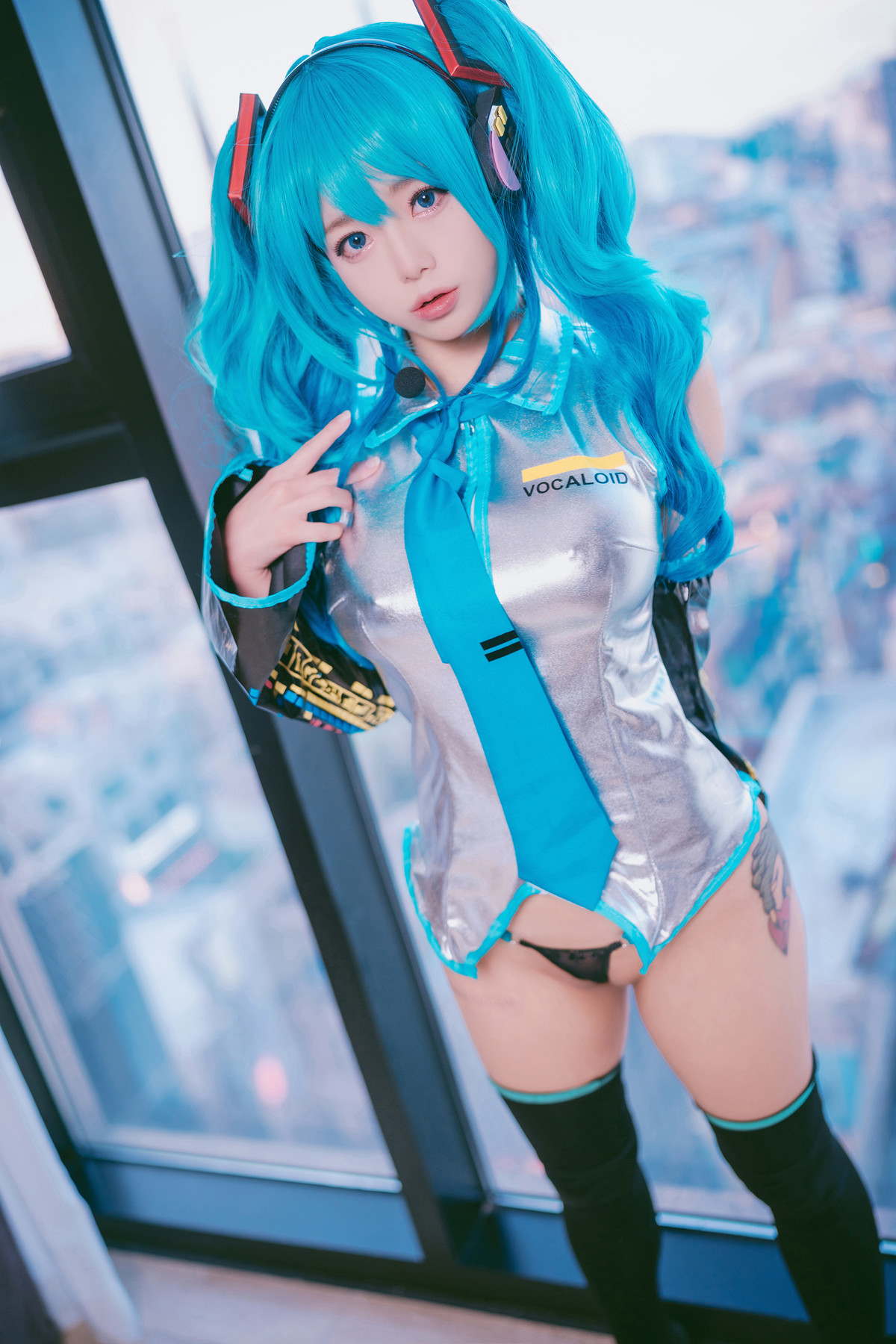 Cosplay Maruemon 마루에몽 Plug Me In Miku Set.02 22