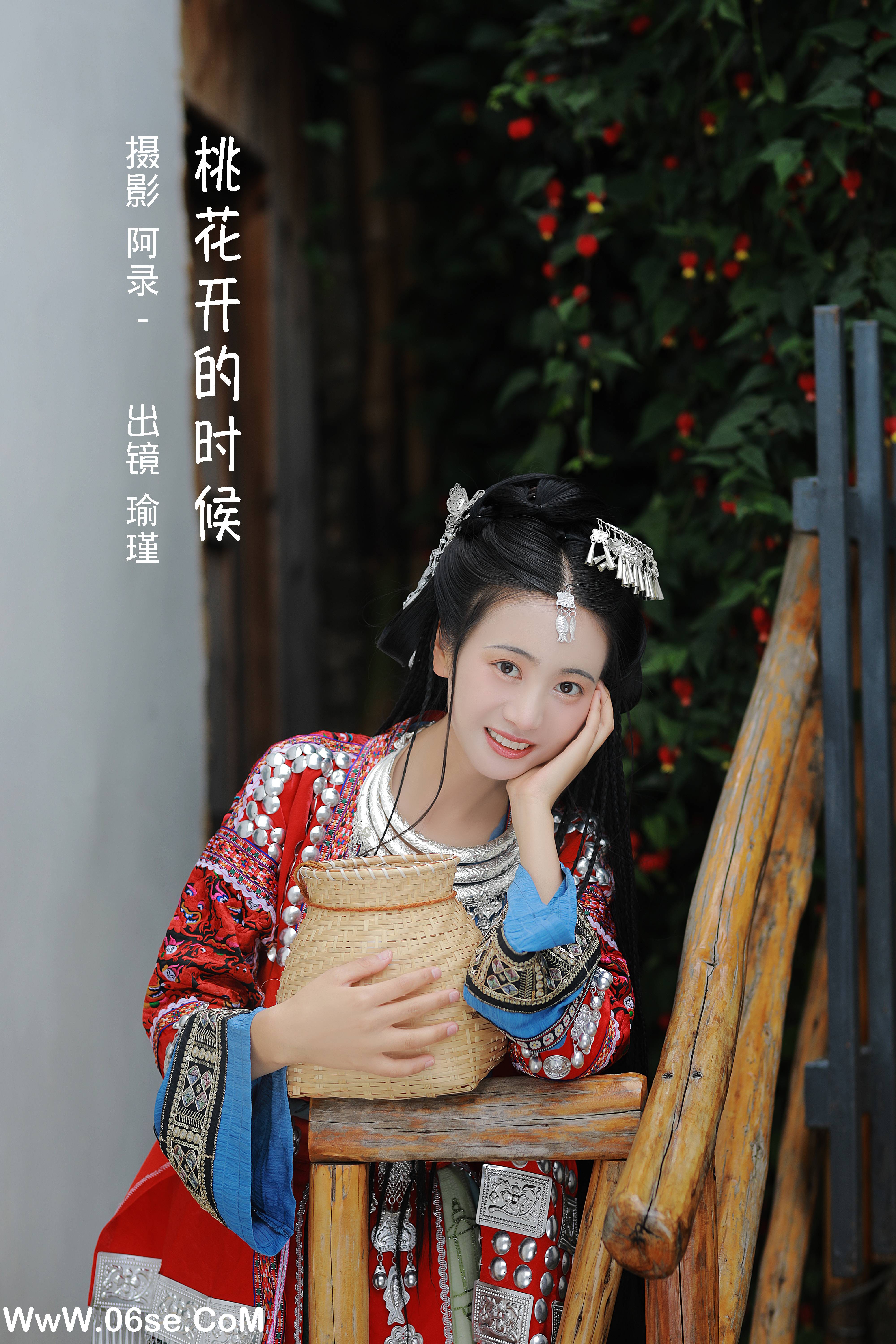 [YITUYU艺图语]2022.10.08 桃花开的时候 瑜瑾[22+1P／484MB]-六色网