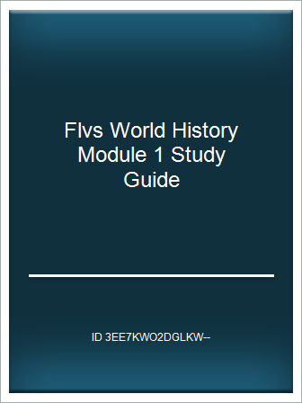 flvs world history 1 07 assignment