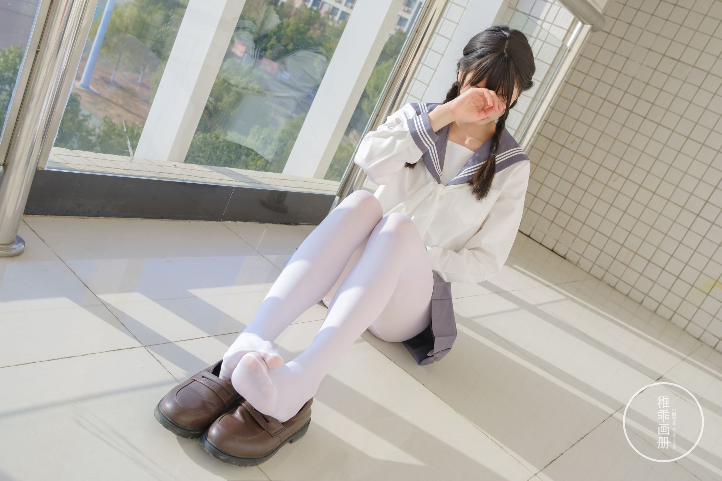 稚乖画册 - NO.05 晴空03 双马尾jk [71P1V-0.99GB] 50