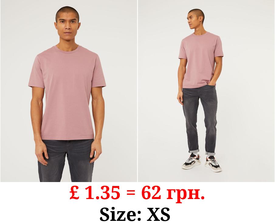 Pink Plain T-Shirt