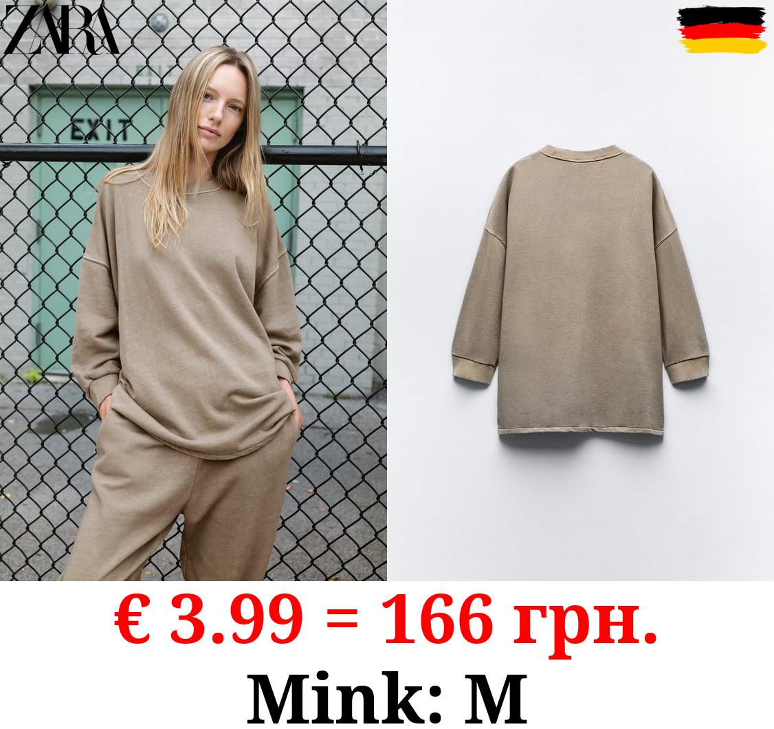 OVERSIZE FADED SWEATSHIRT