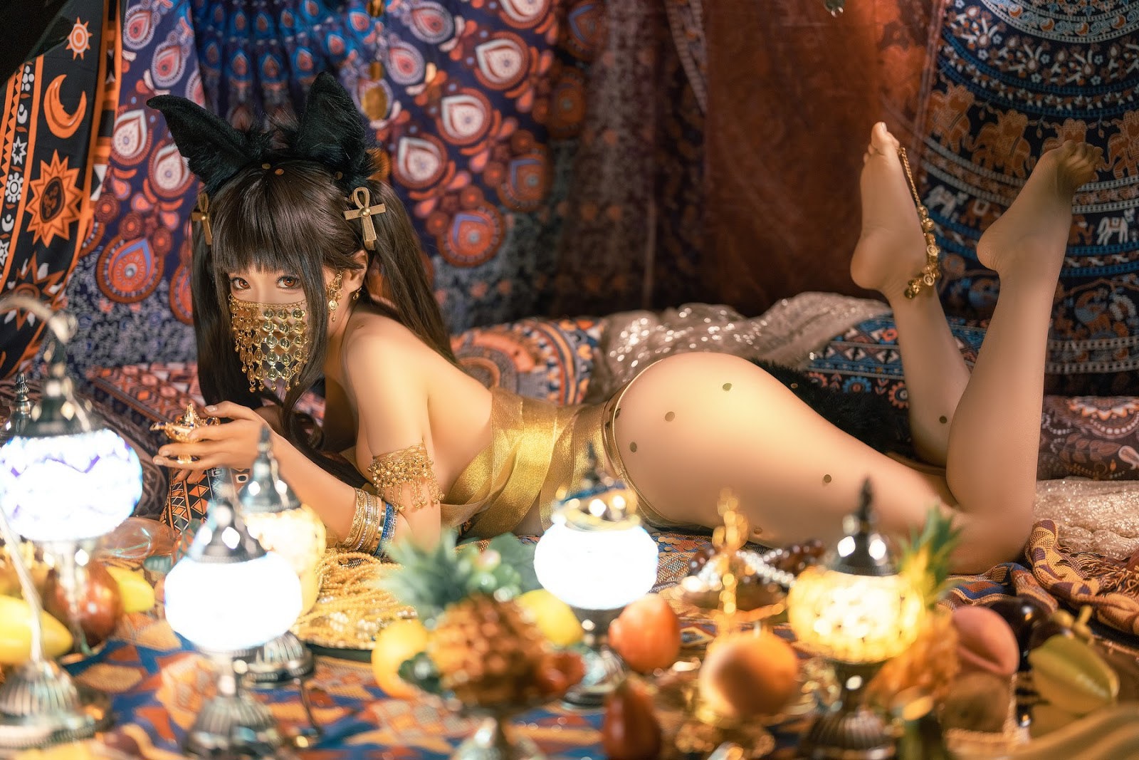 Cosplay 蠢沫沫 Chunmomo 埃及喵 13