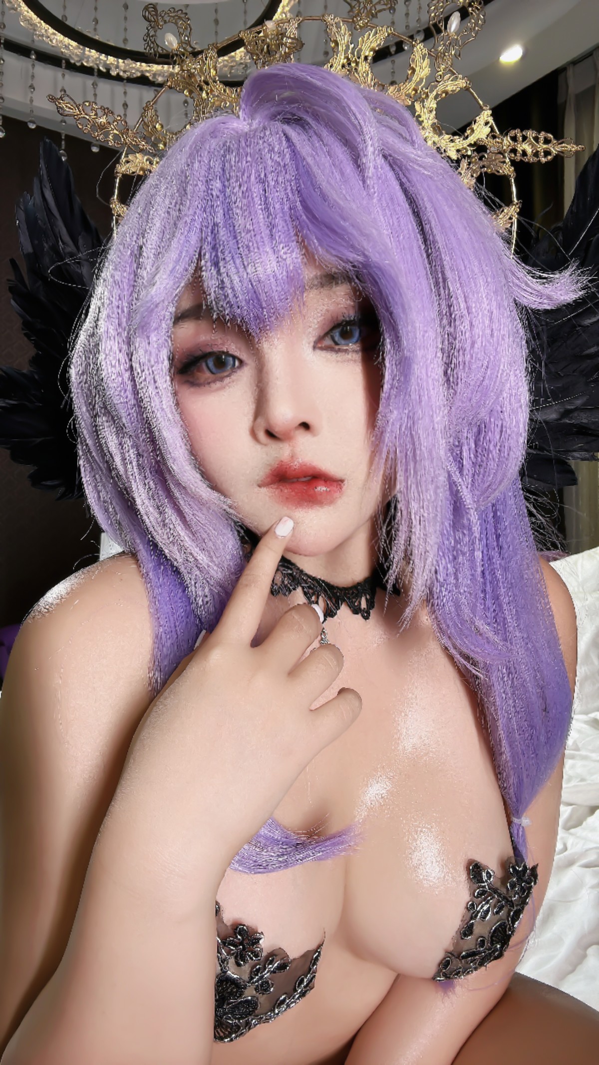 Cosplay SayoMomo小桃 HSR Black Swa 28